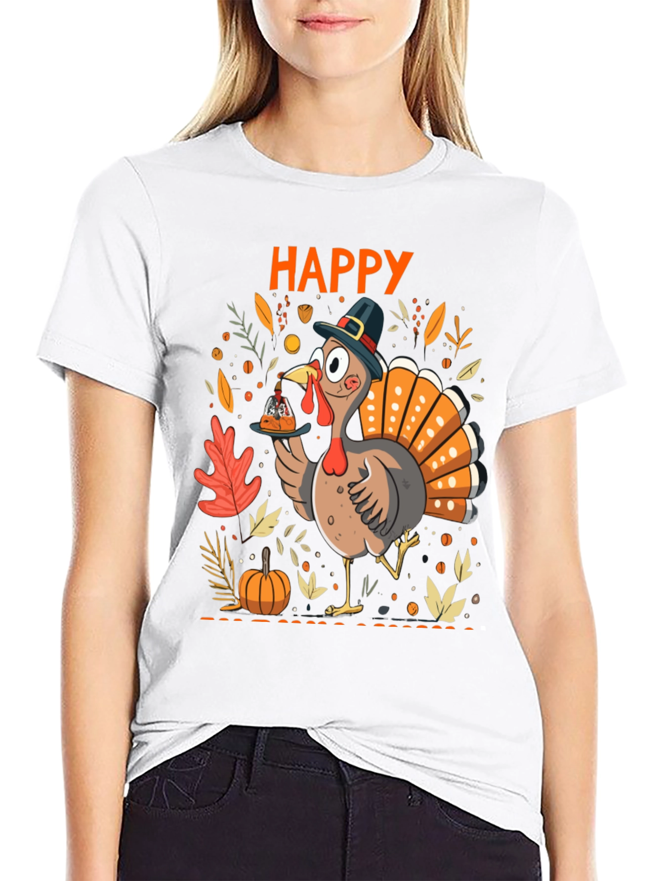 Happy Thanksgiving Turkey T-Shirt