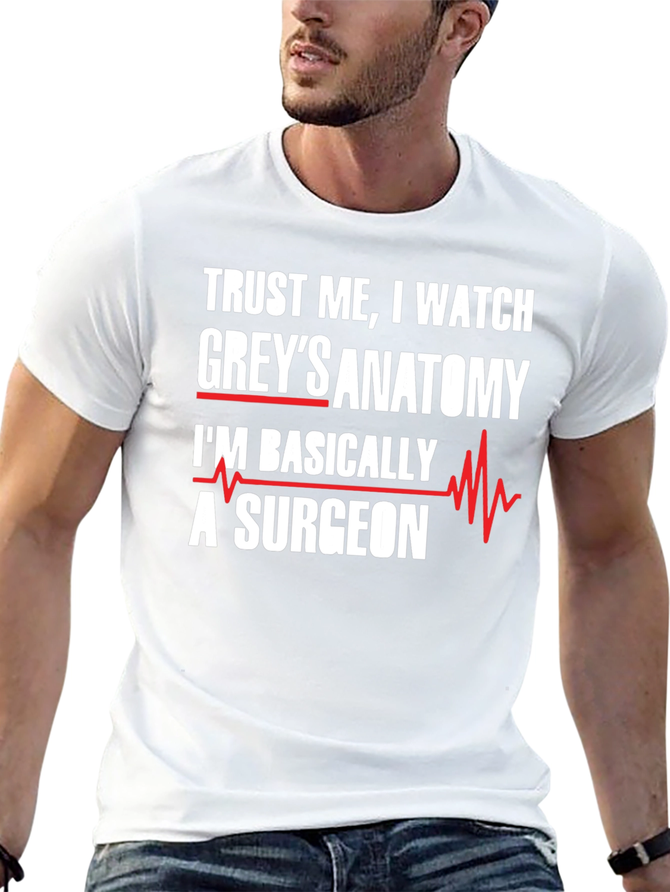Greys Anatomy Surgeon T-Shirt - Trust Me I Watch