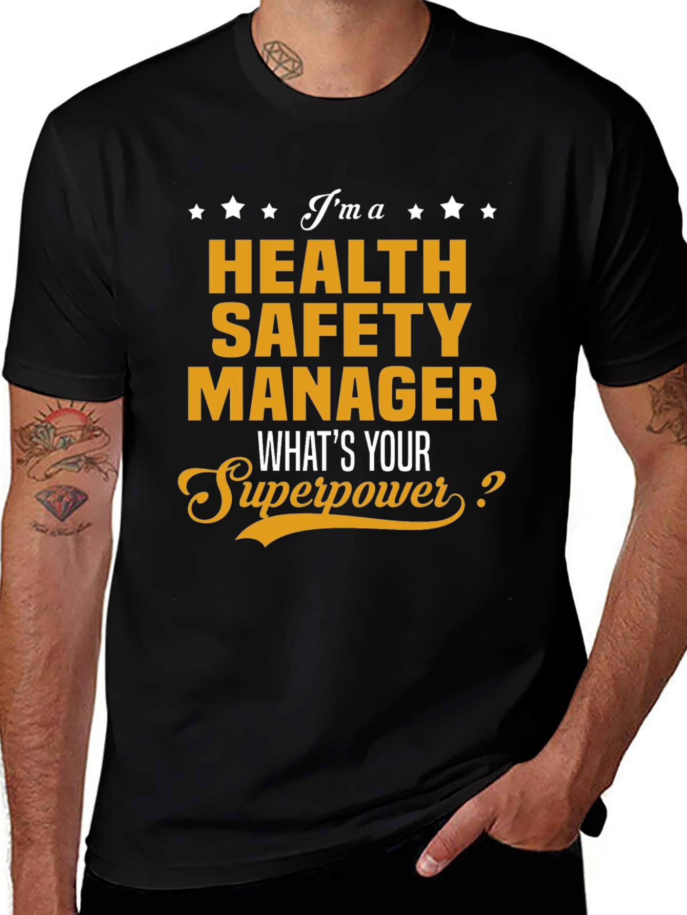 Health Safety Manager Superpower T-Shirt