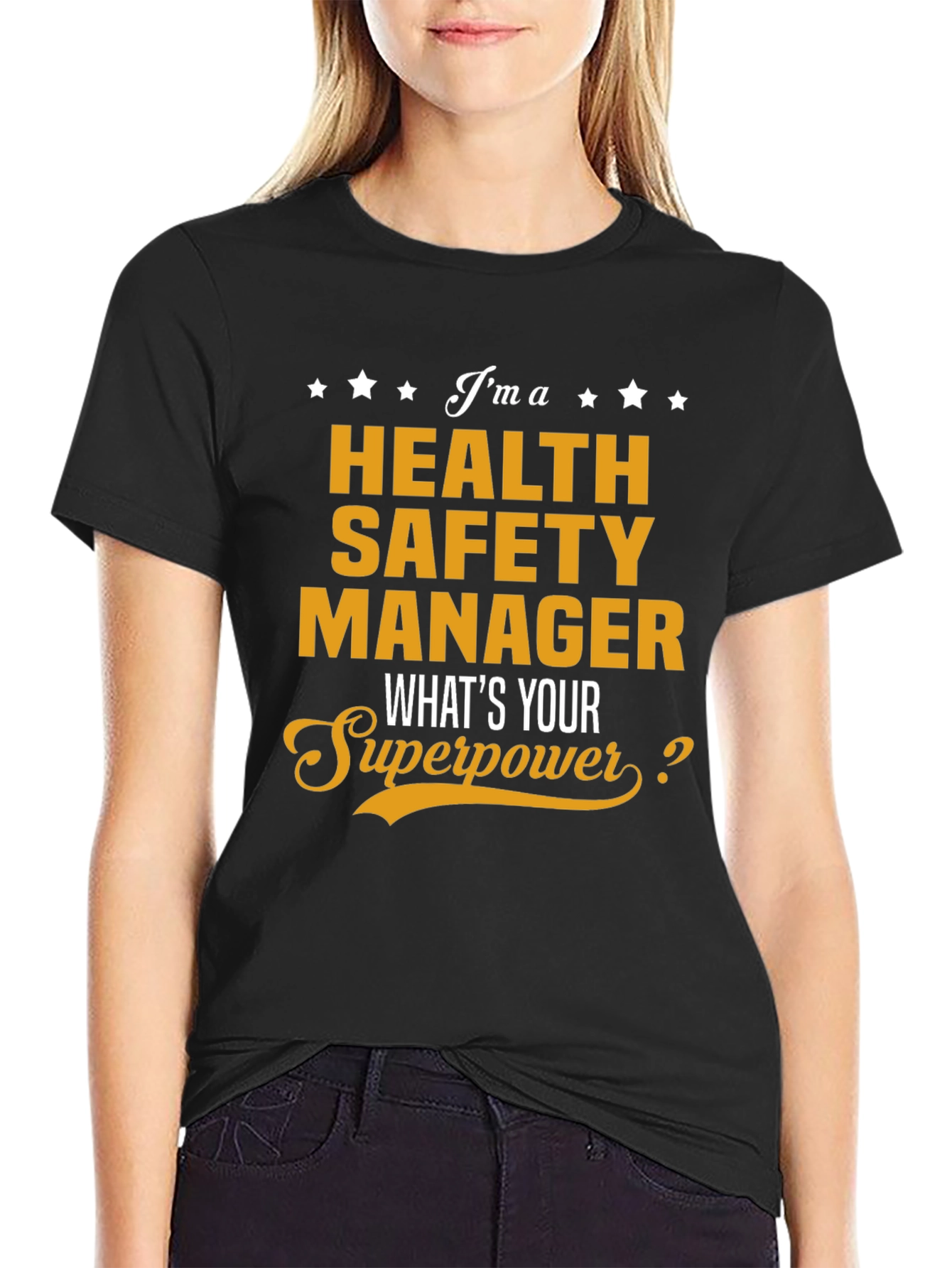 Health Safety Manager Superpower T-Shirt