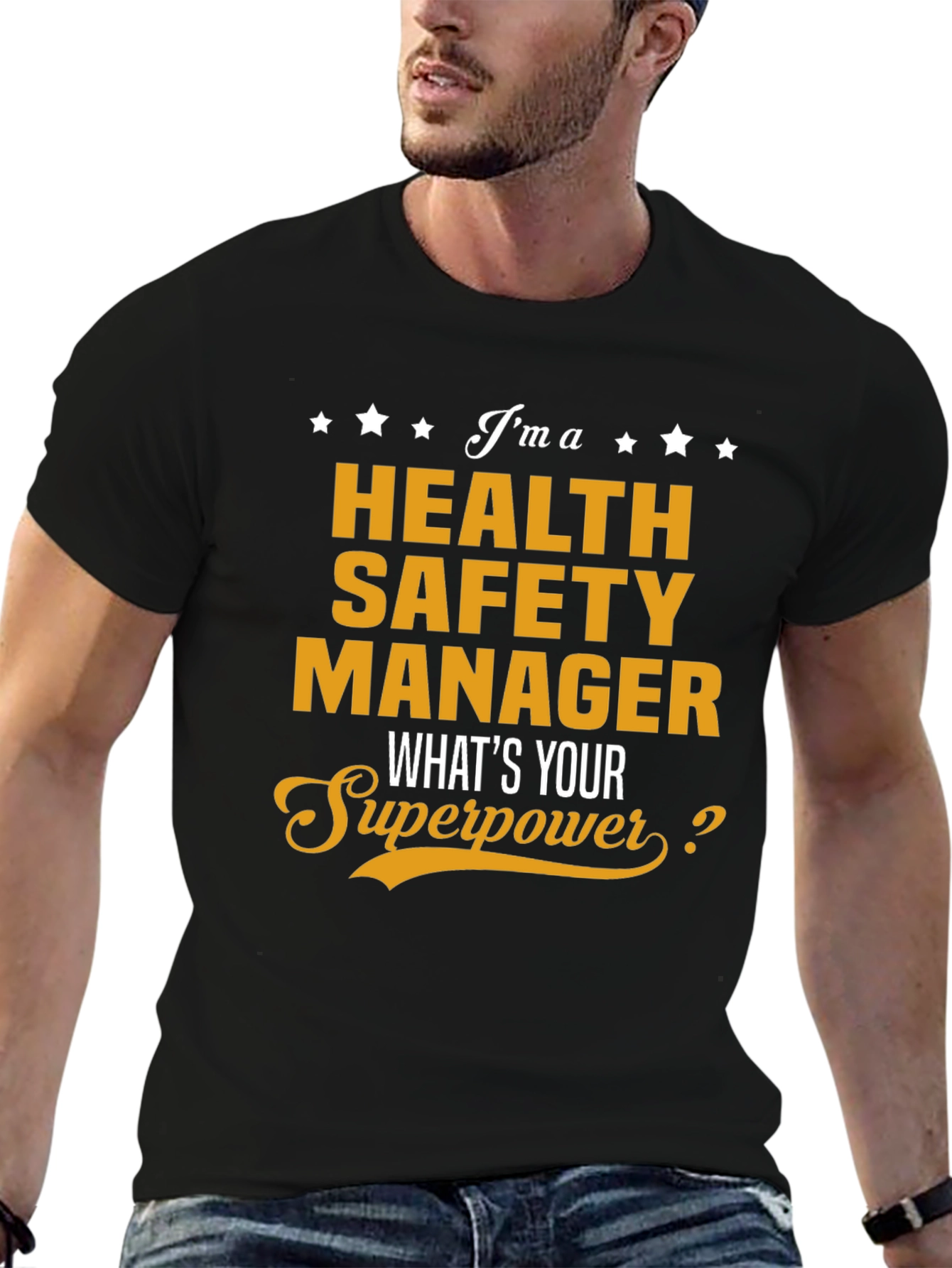 Health Safety Manager Superpower T-Shirt