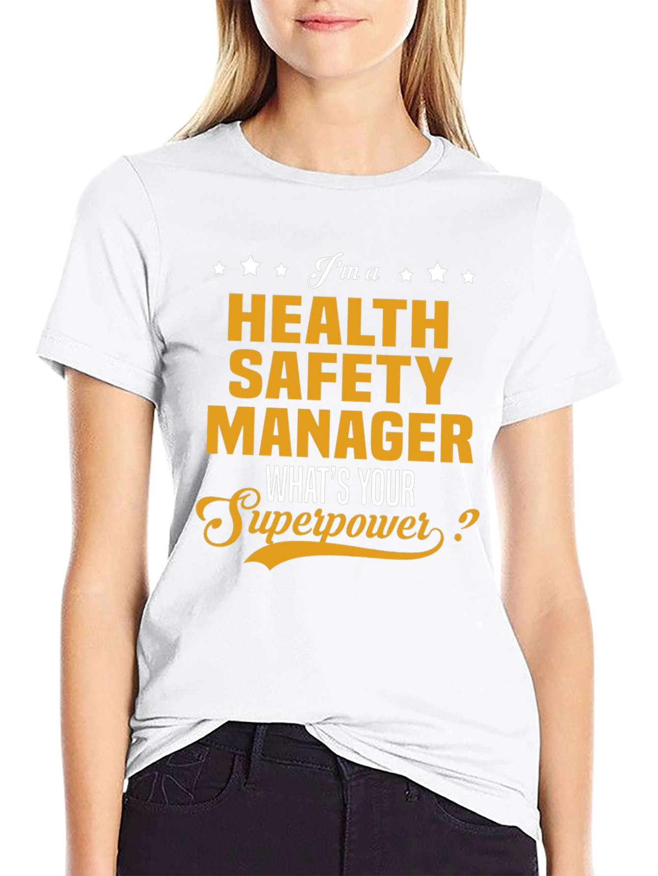 Health Safety Manager Superpower T-Shirt