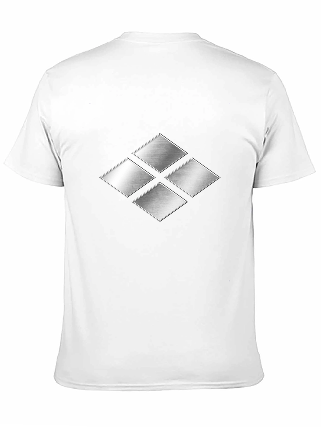 Samurai Clan Crest Graphic Tee - Black Cotton T-Shirt
