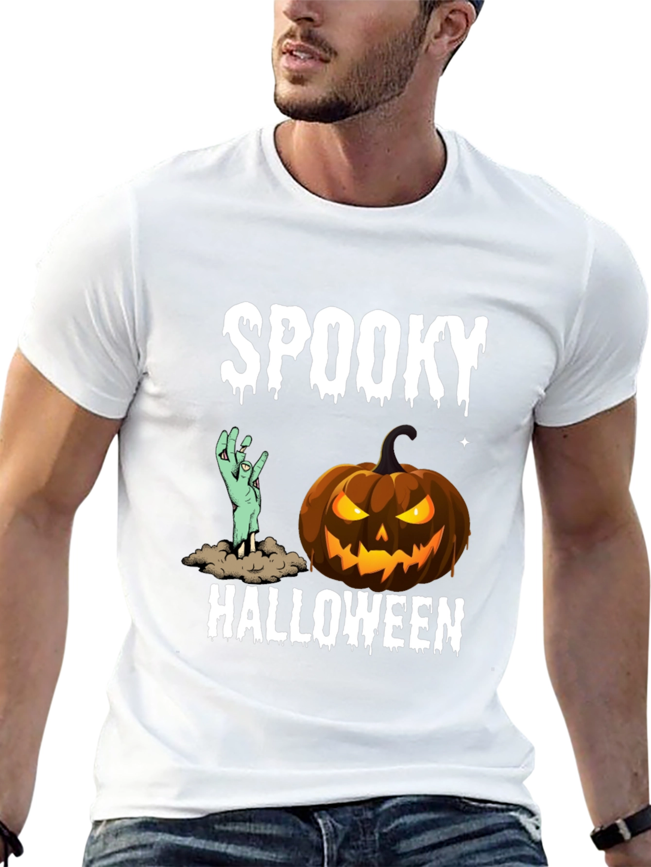 Spooky Halloween Graphic Tee