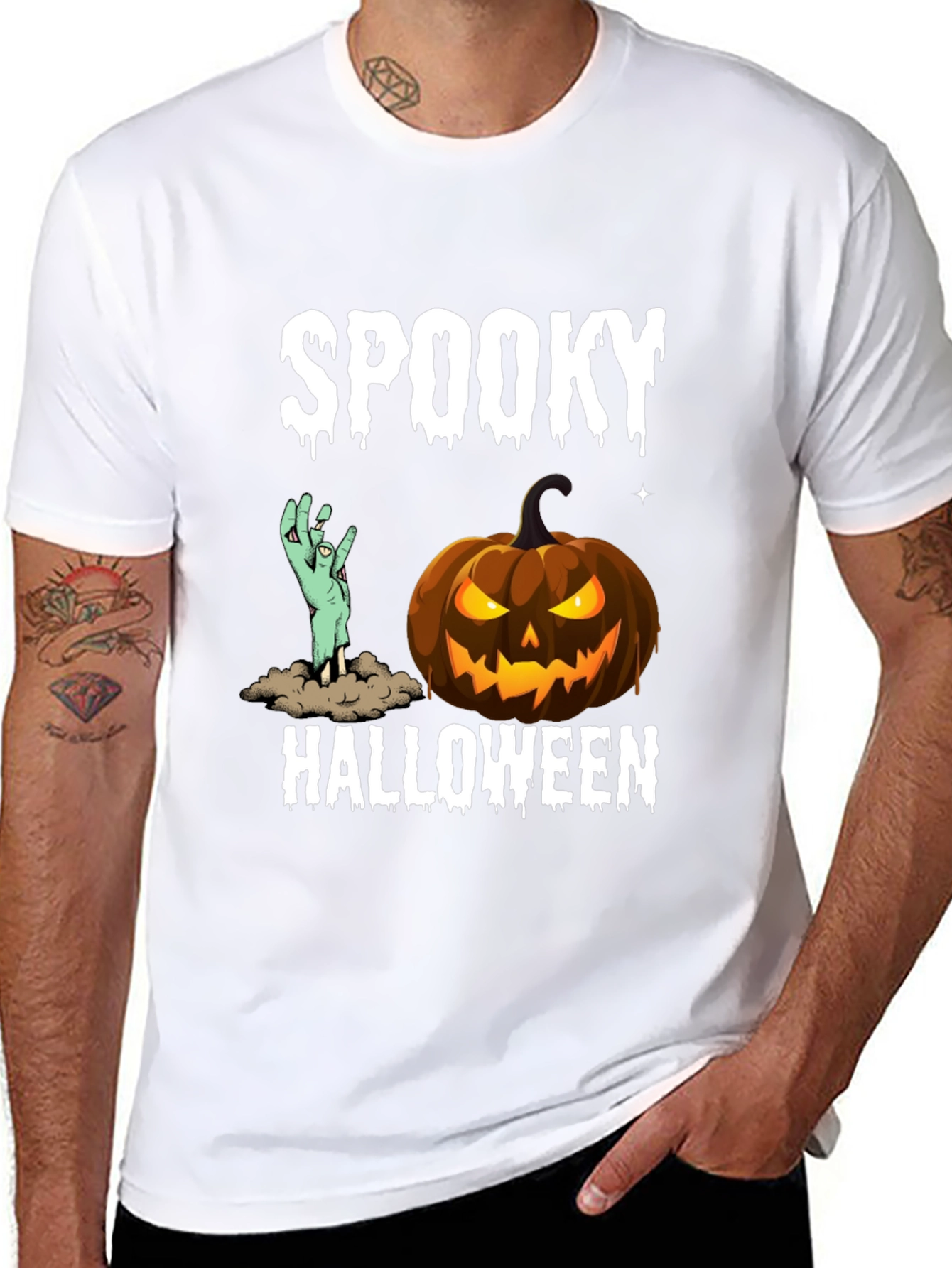 Spooky Halloween Graphic Tee