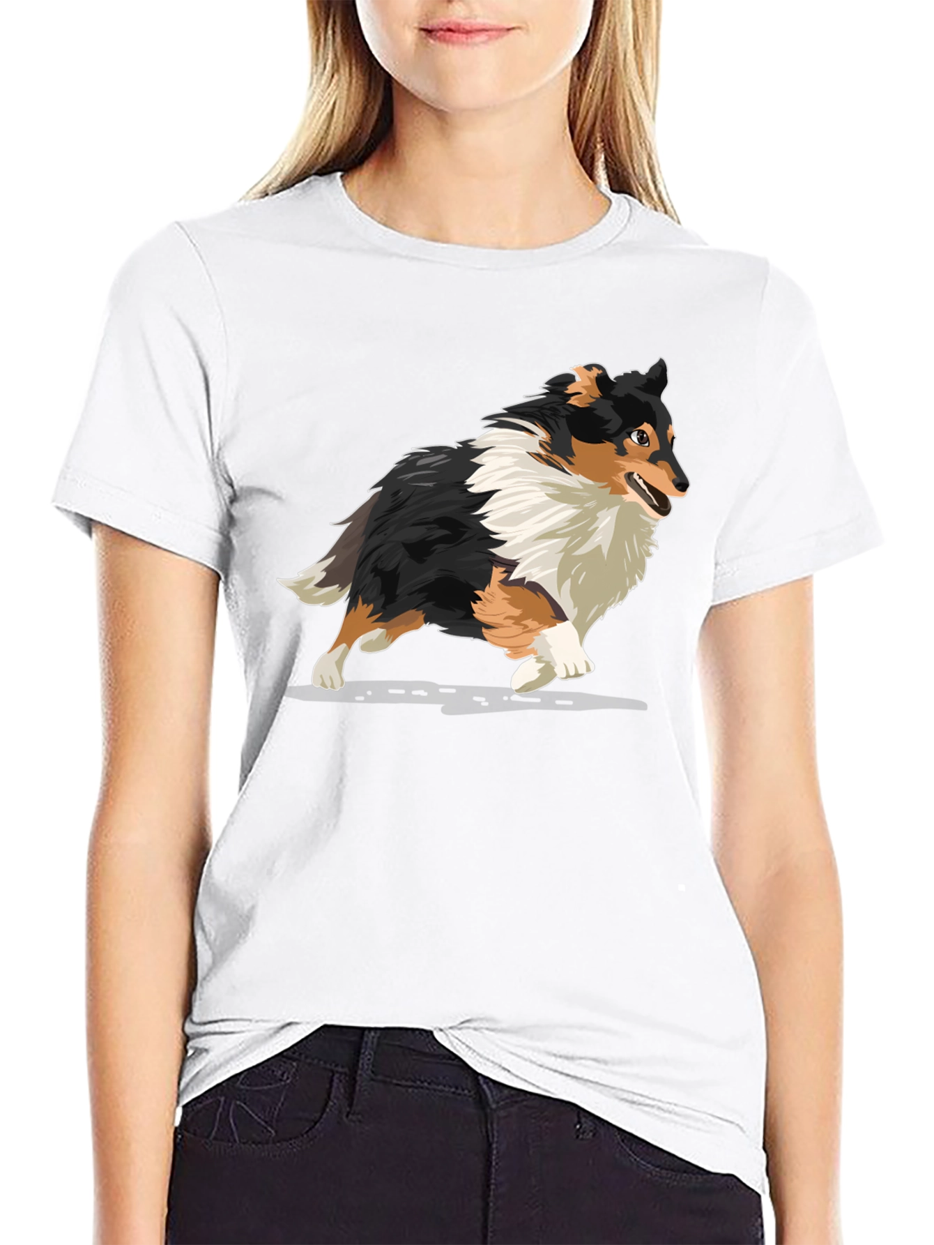 Shetland Sheepdog Dog Graphic Tee
