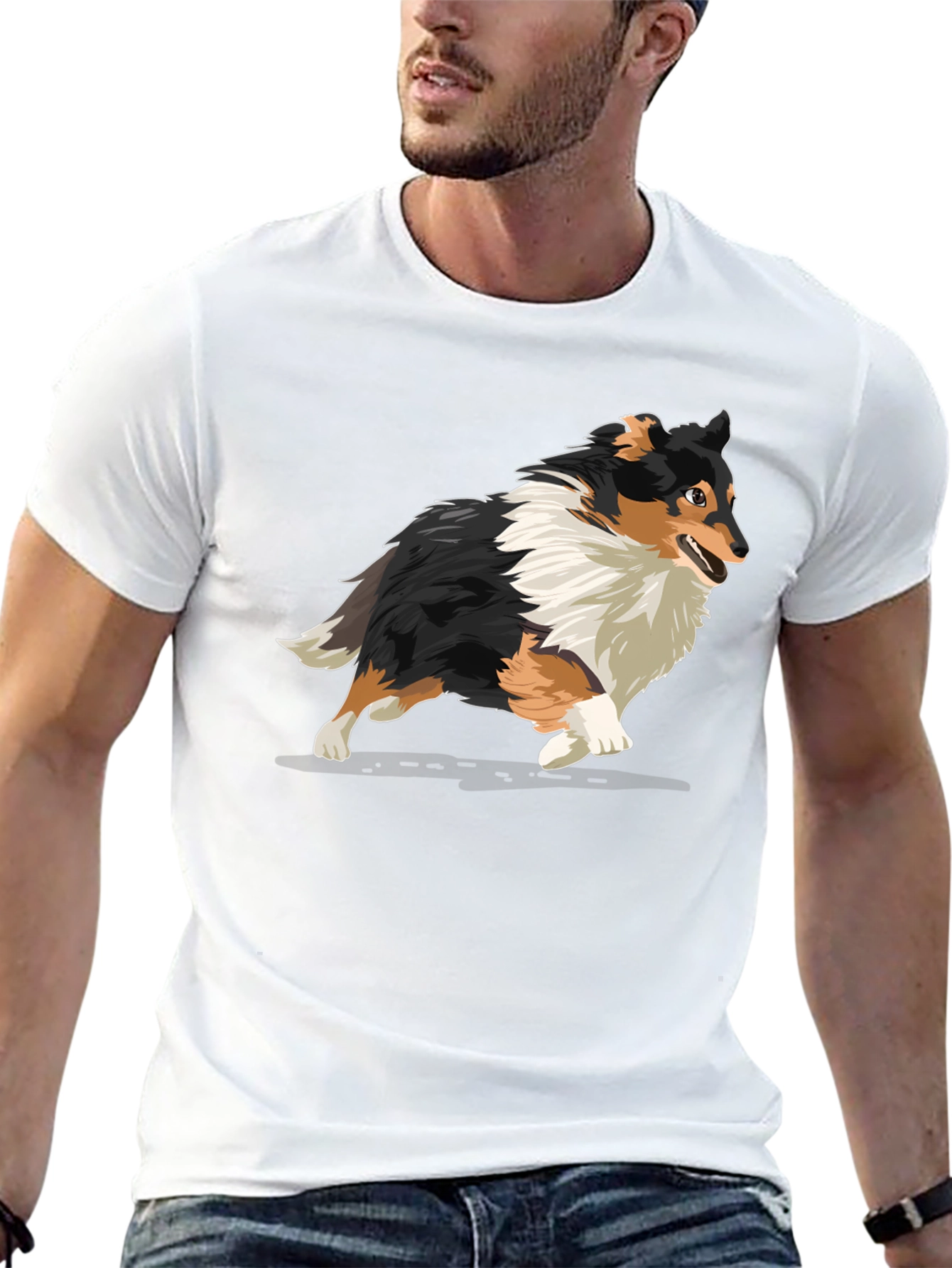 Shetland Sheepdog Dog Graphic Tee