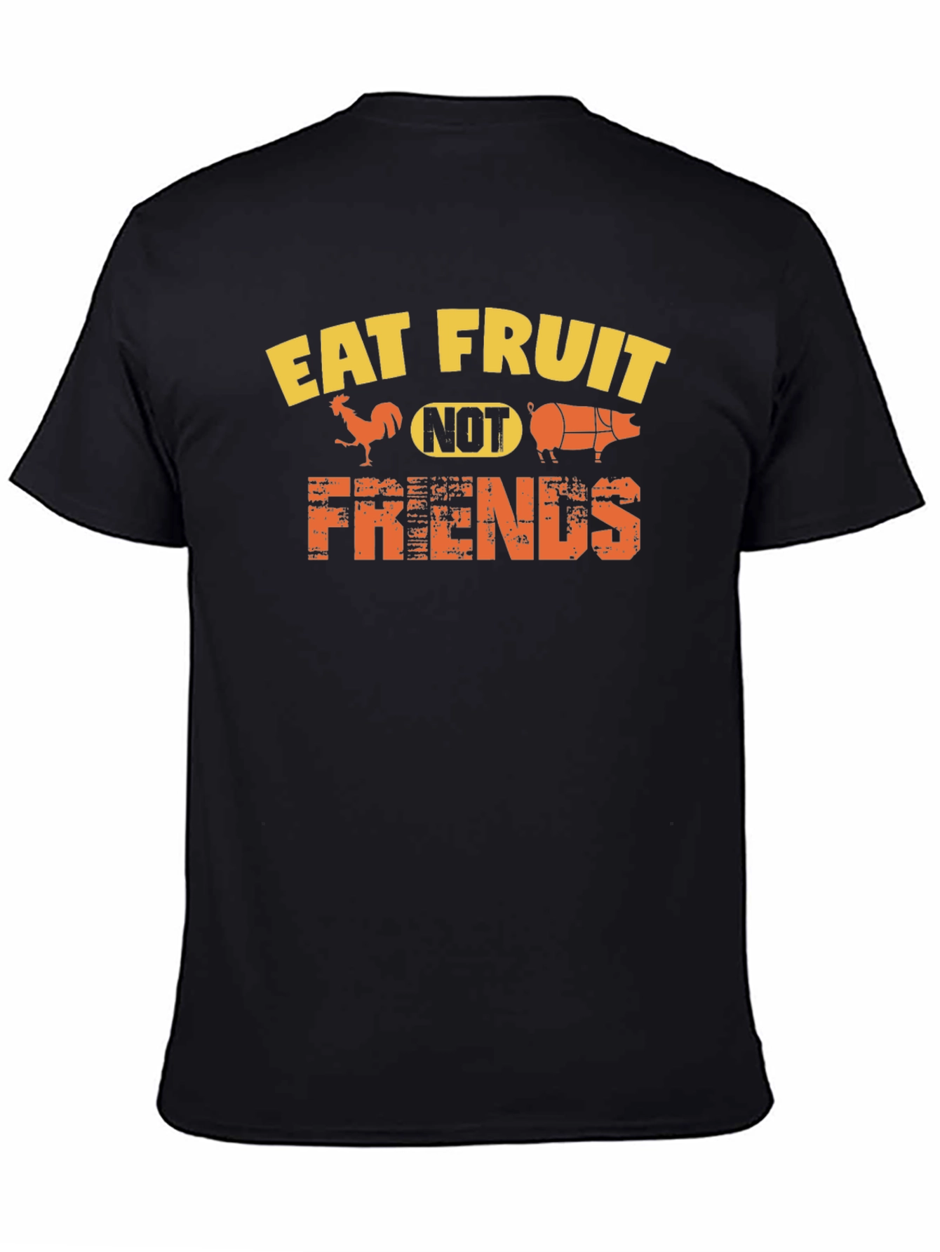 Eat Fruit Not Friends Vegan T-Shirt