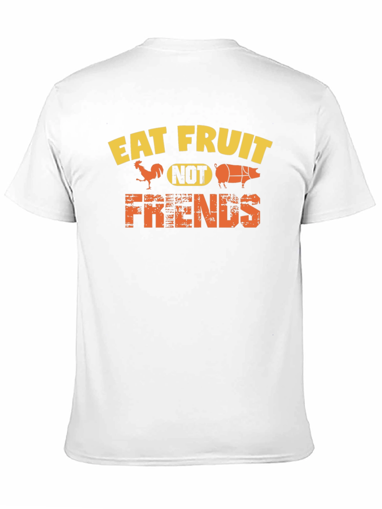 Eat Fruit Not Friends Vegan T-Shirt