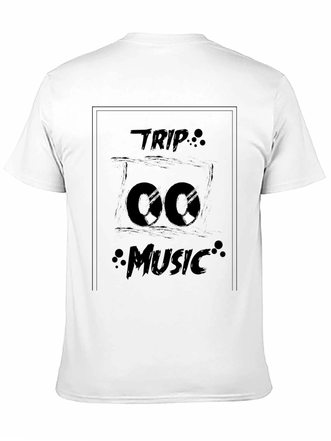 Trip Music Black T-Shirt - Cool Design