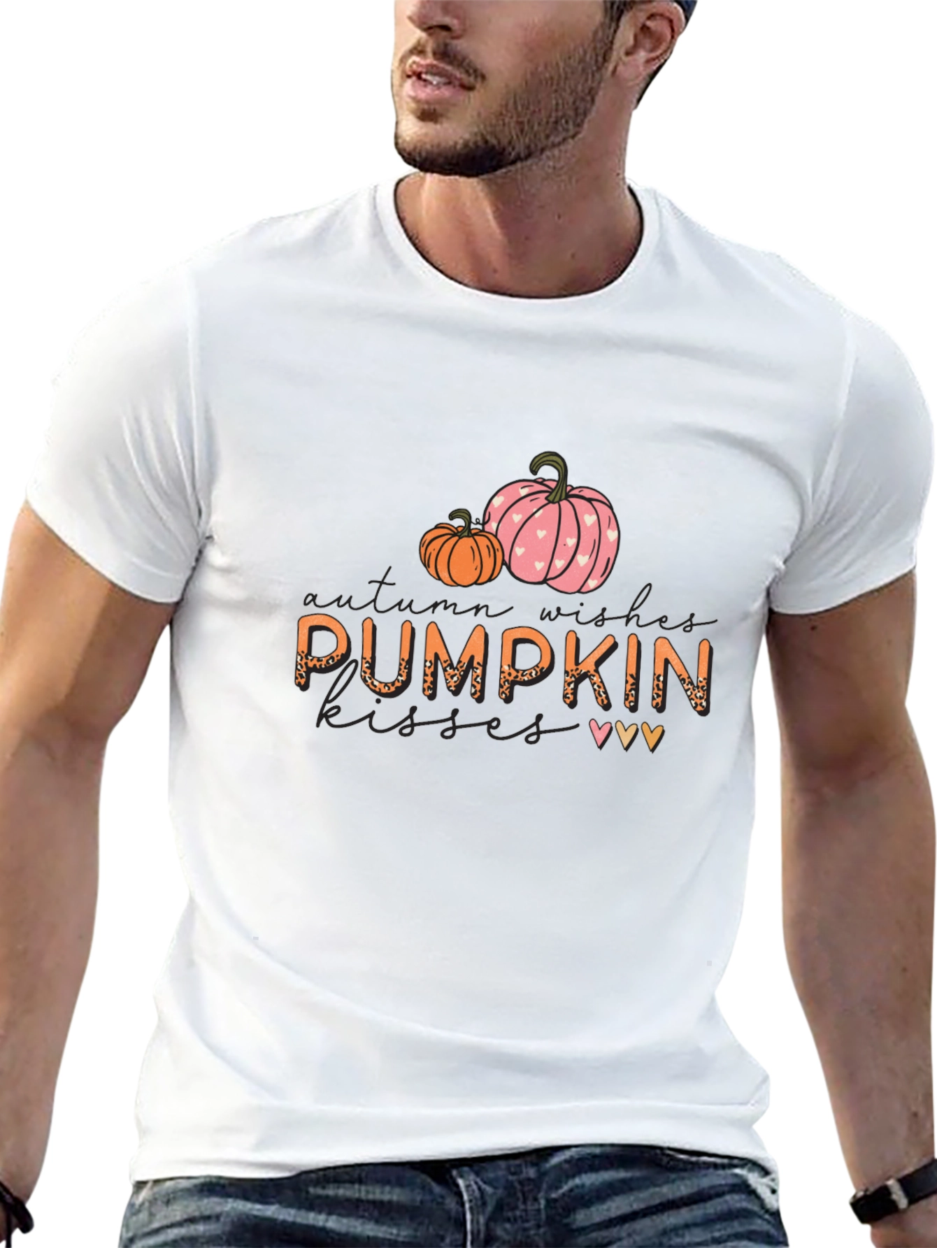 Pumpkin Kisses Fall T-Shirt