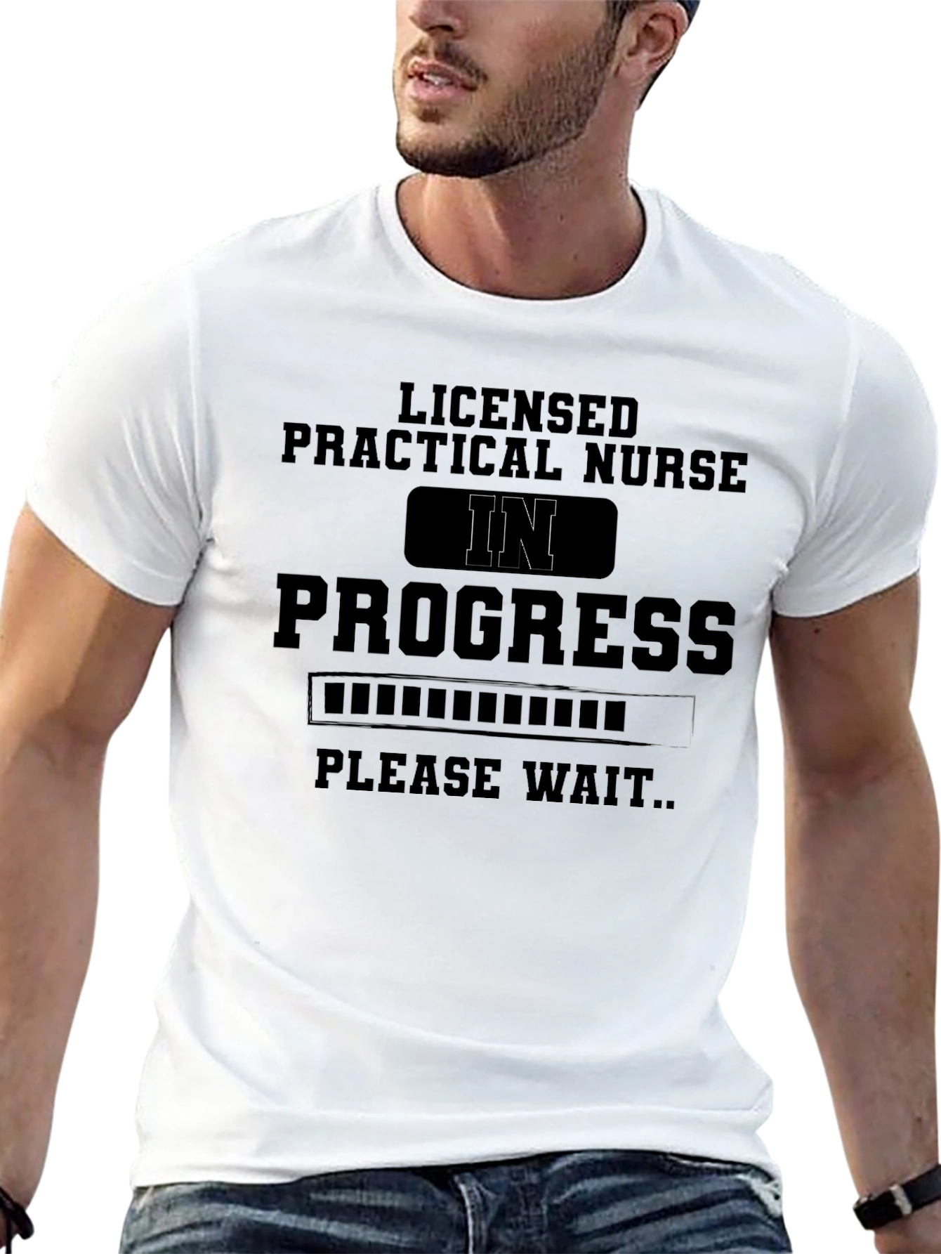 LPN in Progress T-Shirt - Future Nurse Tee