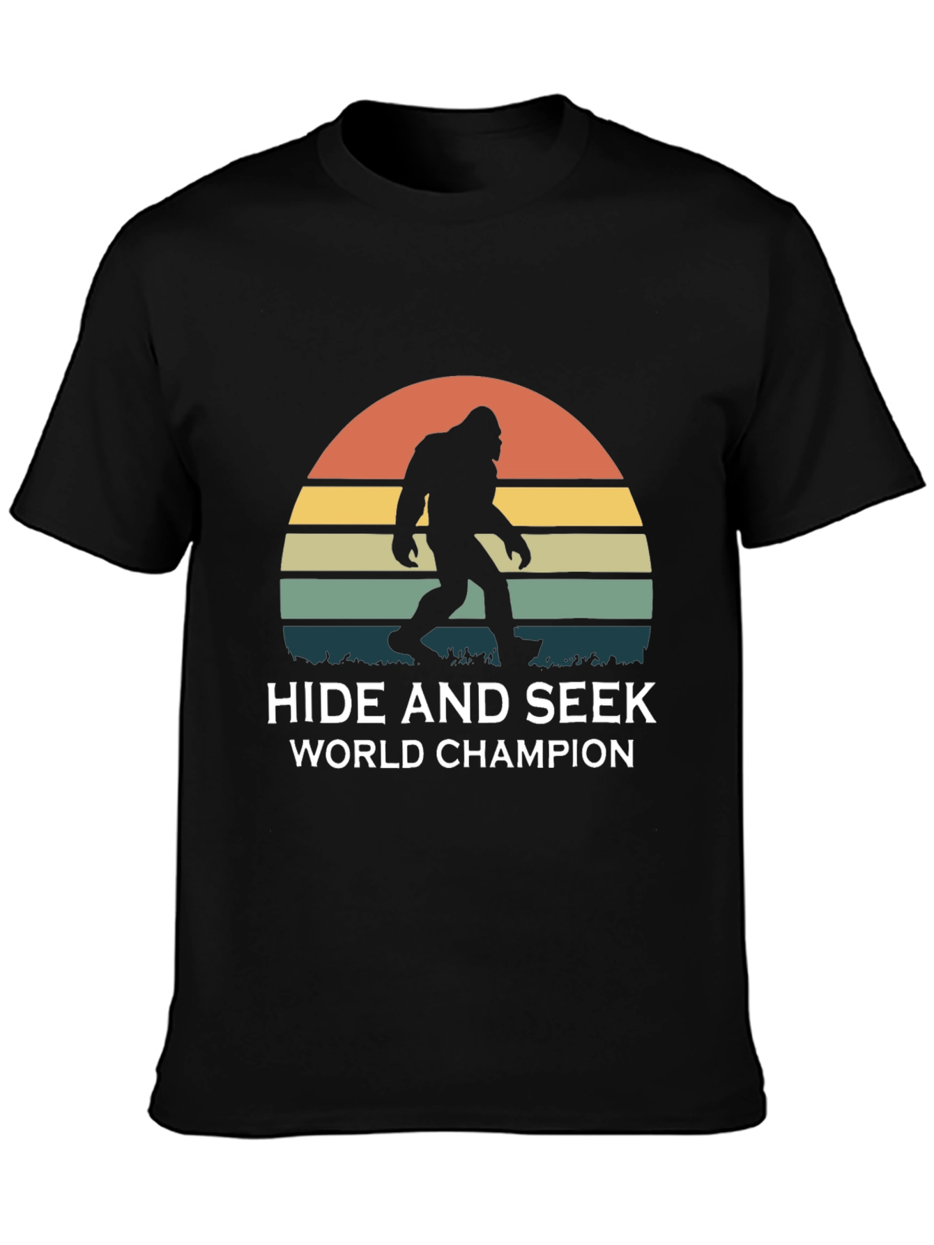 Hide and Seek World Champion Bigfoot Graphic Tee