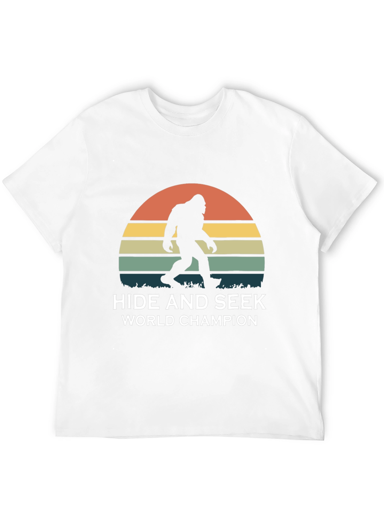 Hide and Seek World Champion Bigfoot Graphic Tee
