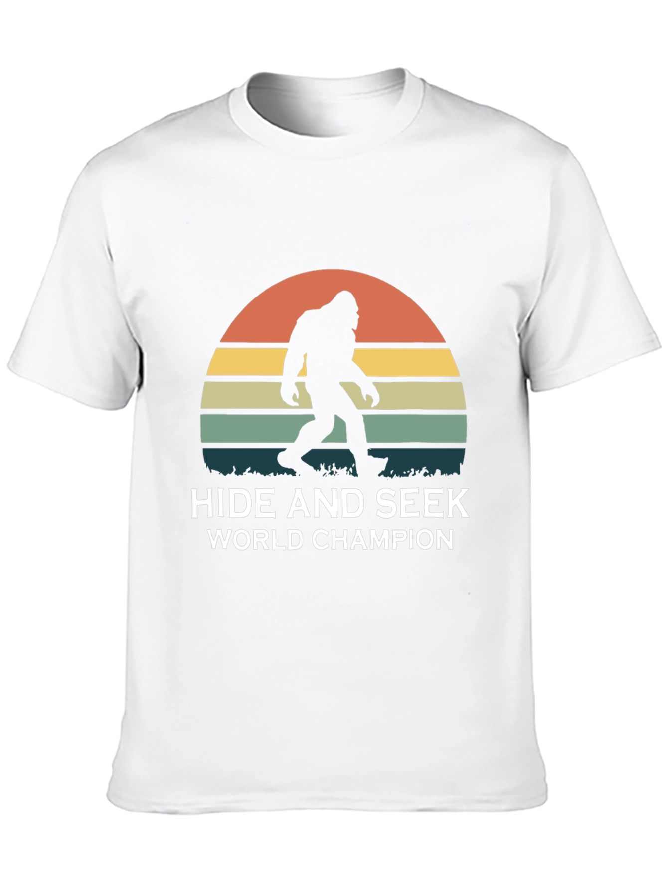 Hide and Seek World Champion Bigfoot Graphic Tee