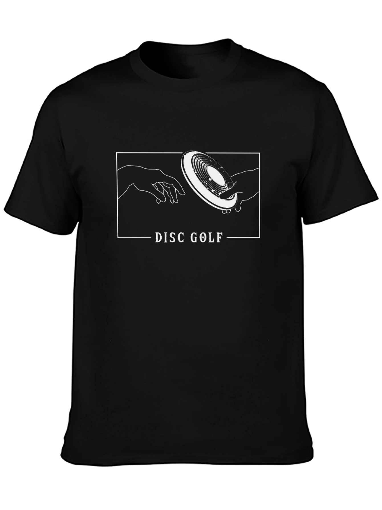 Disc Golf Michelangelo T-Shirt - Funny Sport Tee