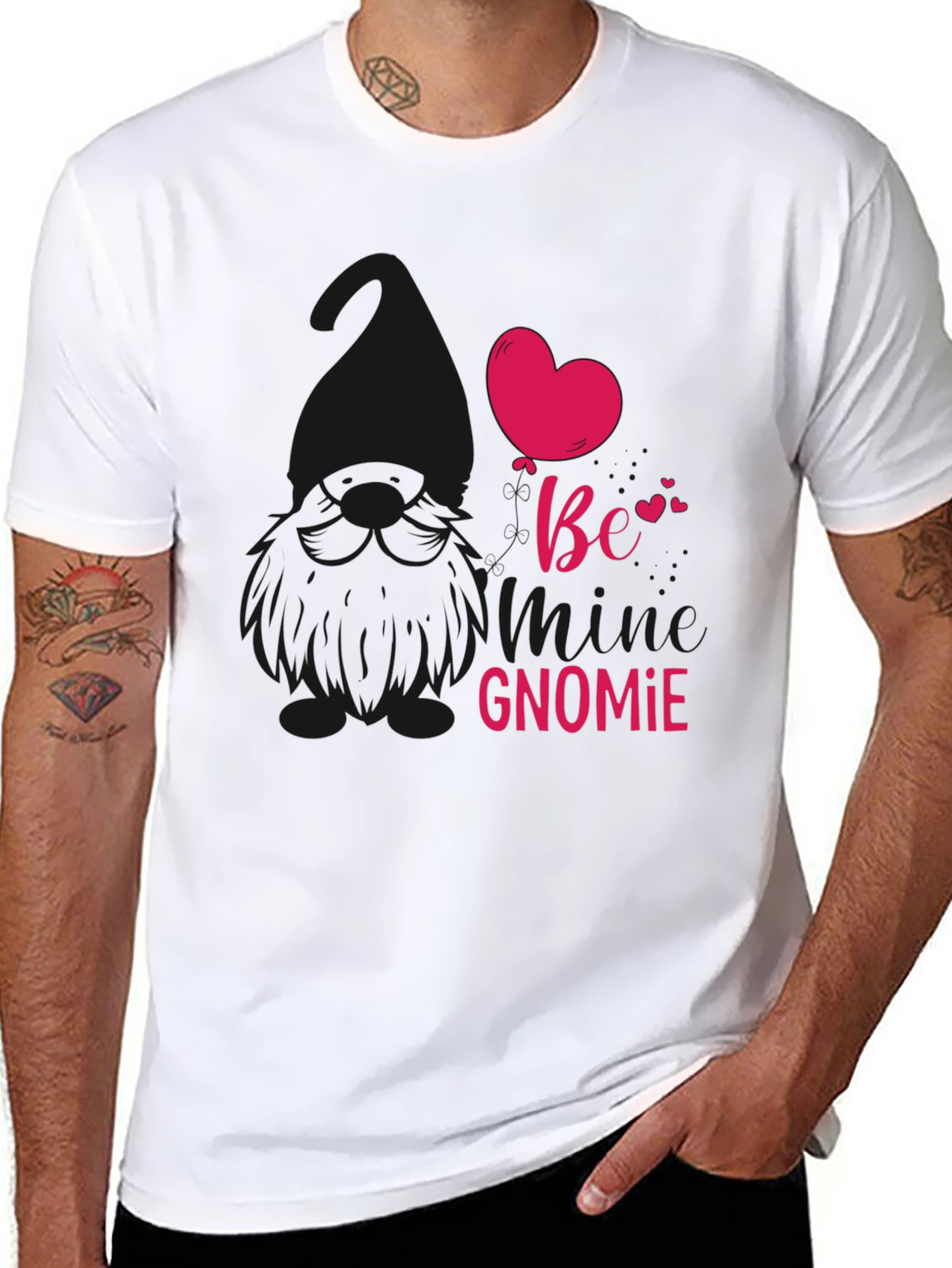 Be My Gnomie Valentines Day T-Shirt