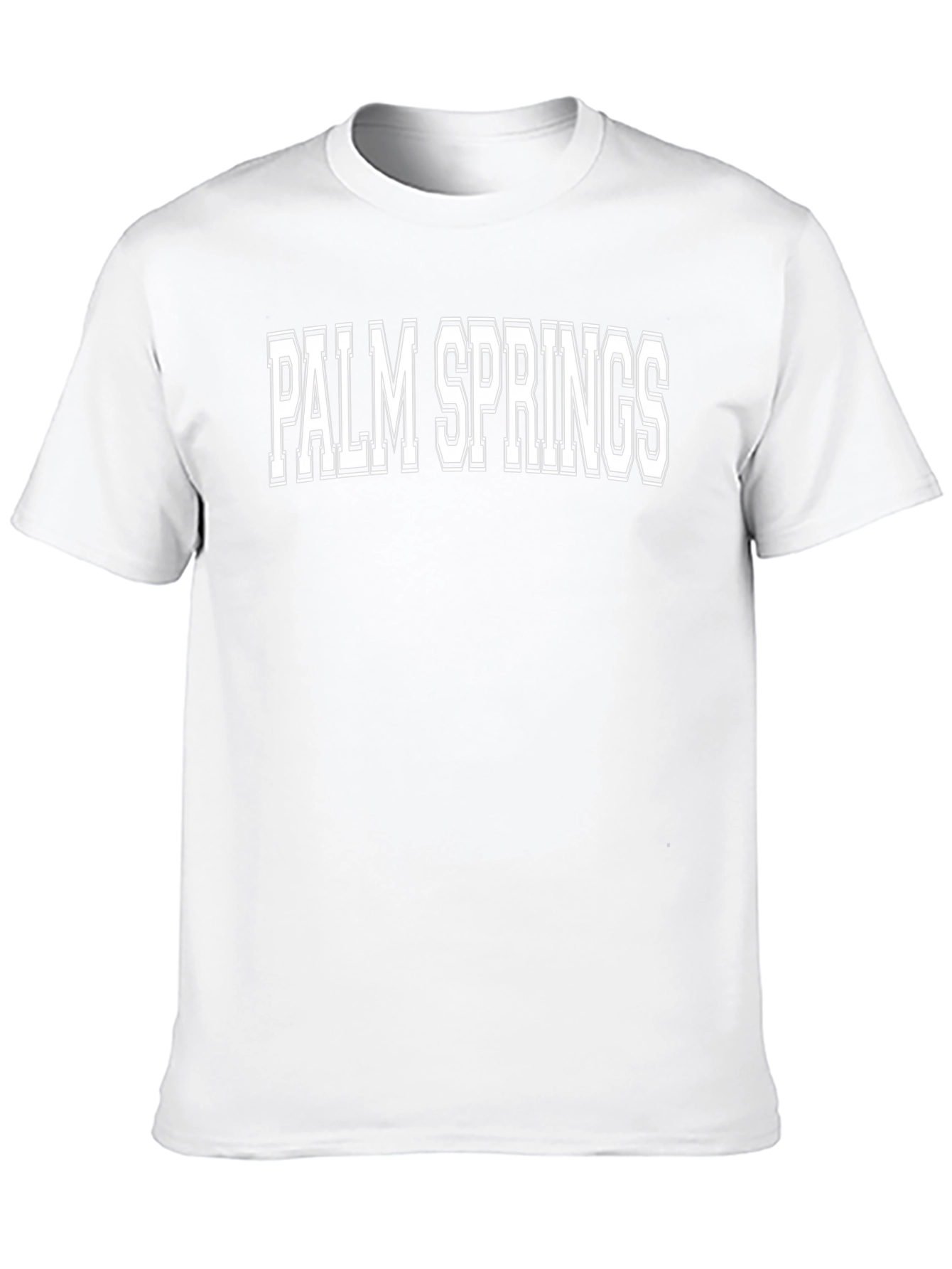 Palm Springs Graphic Tee - Retro Style T-Shirt