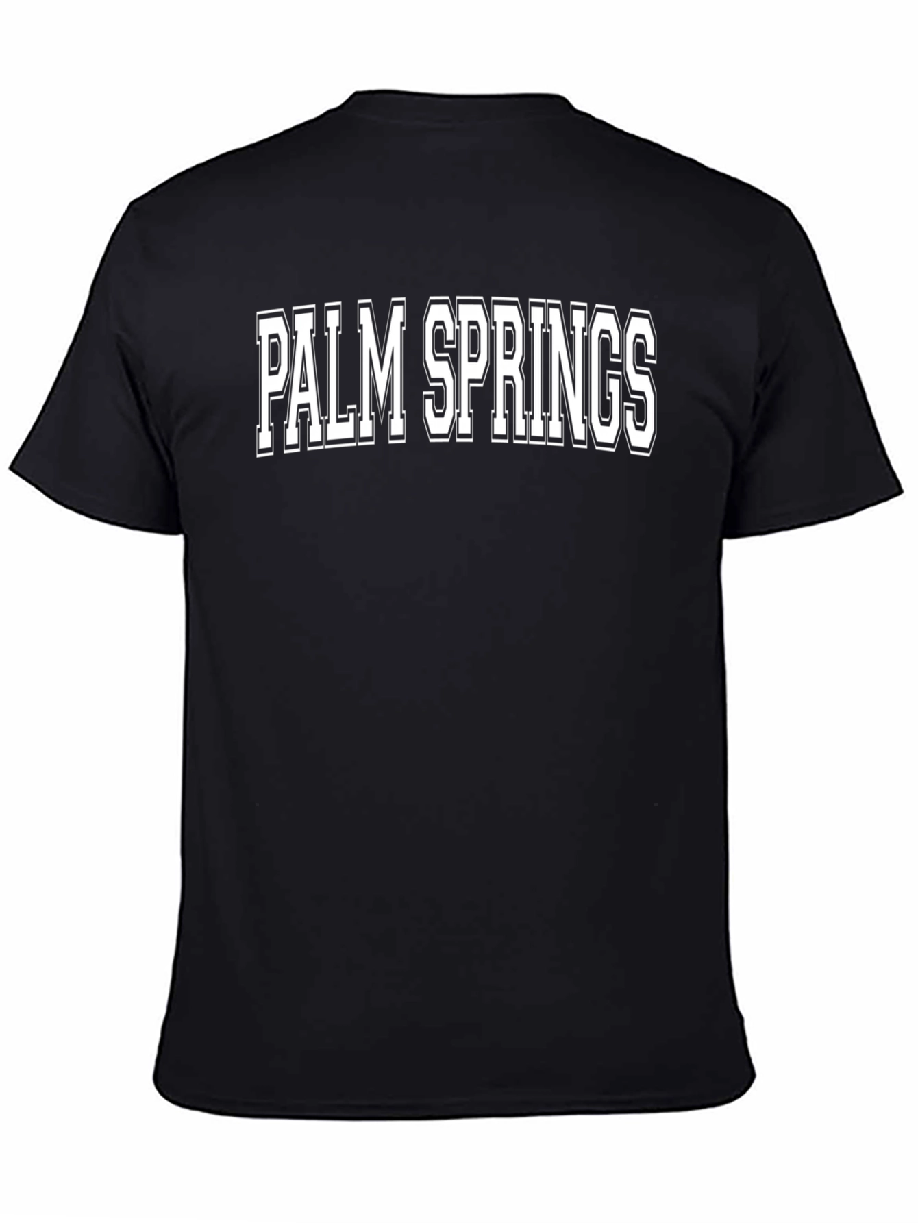 Palm Springs Graphic Tee - Retro Style T-Shirt
