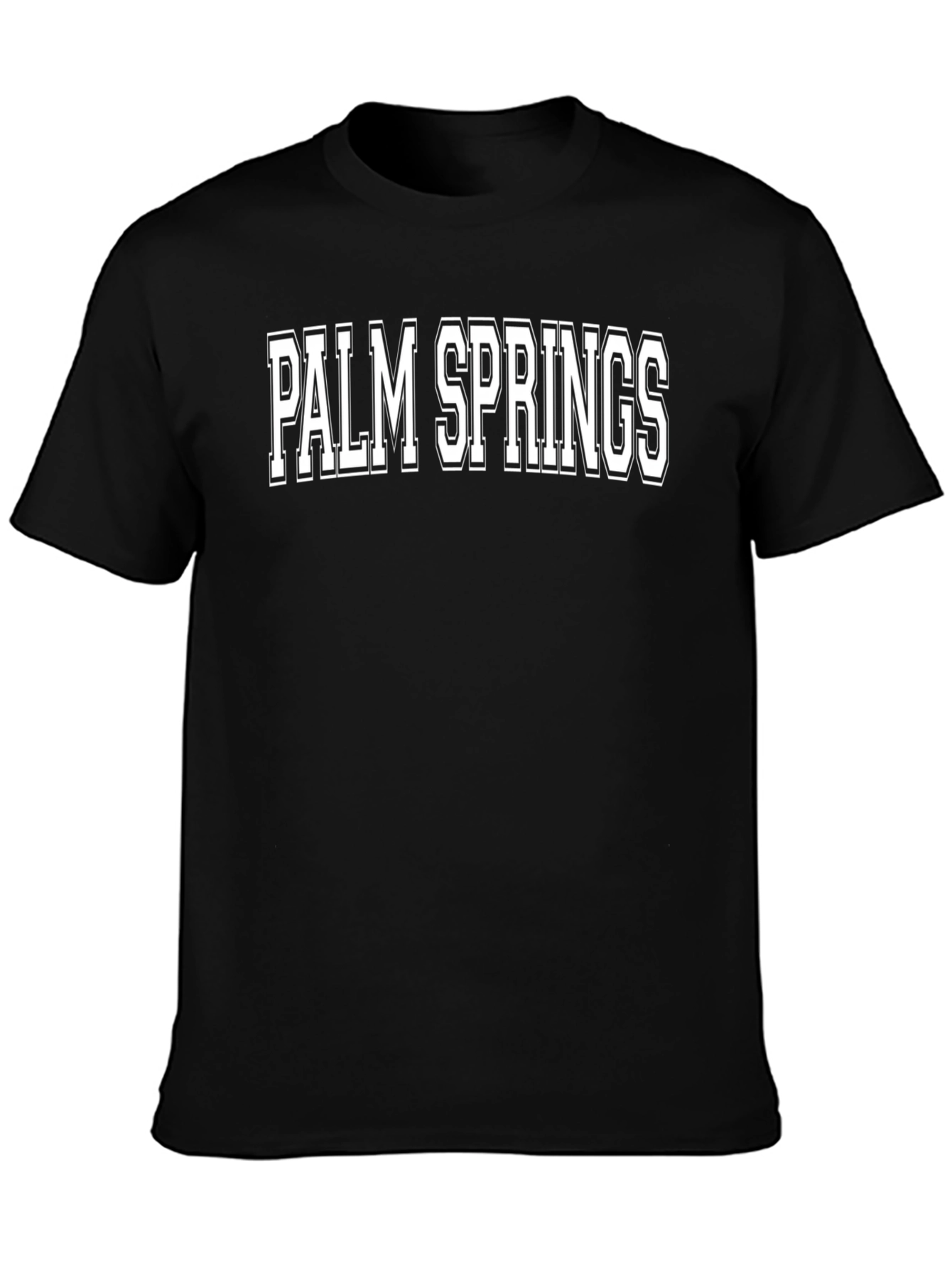 Palm Springs Graphic Tee - Retro Style T-Shirt
