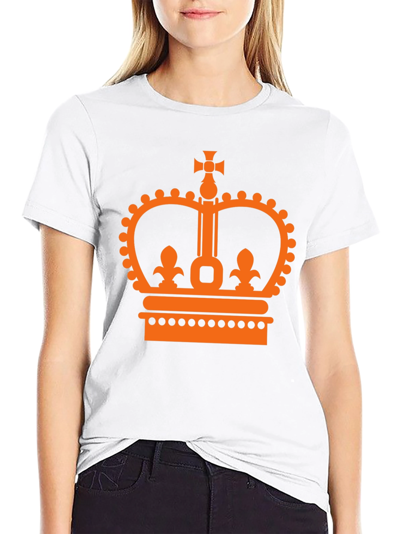 Crown Graphic Tee - Classic Design