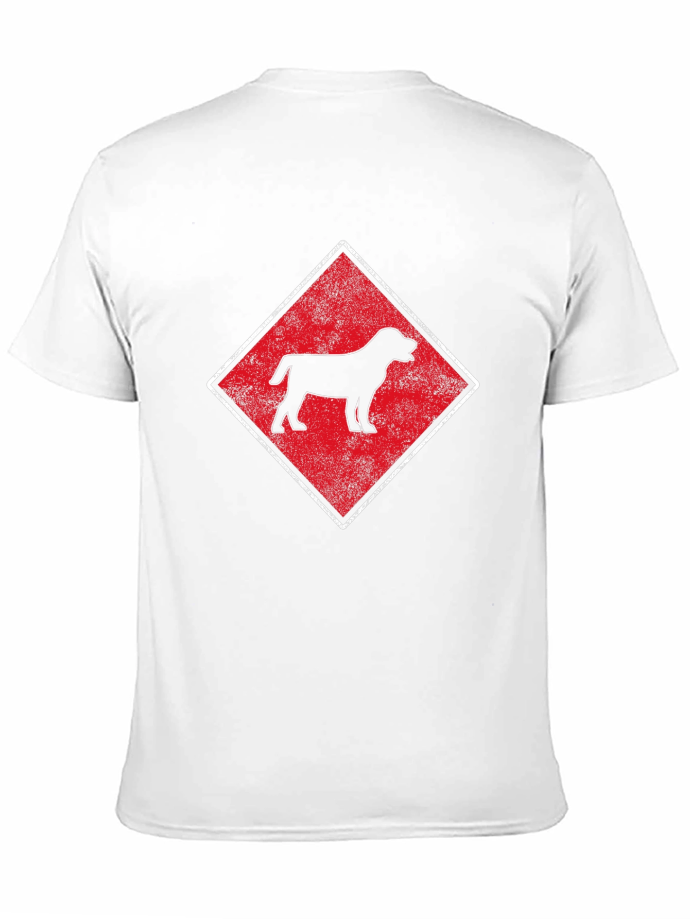 Dog Breed Diamond T-Shirt - Black