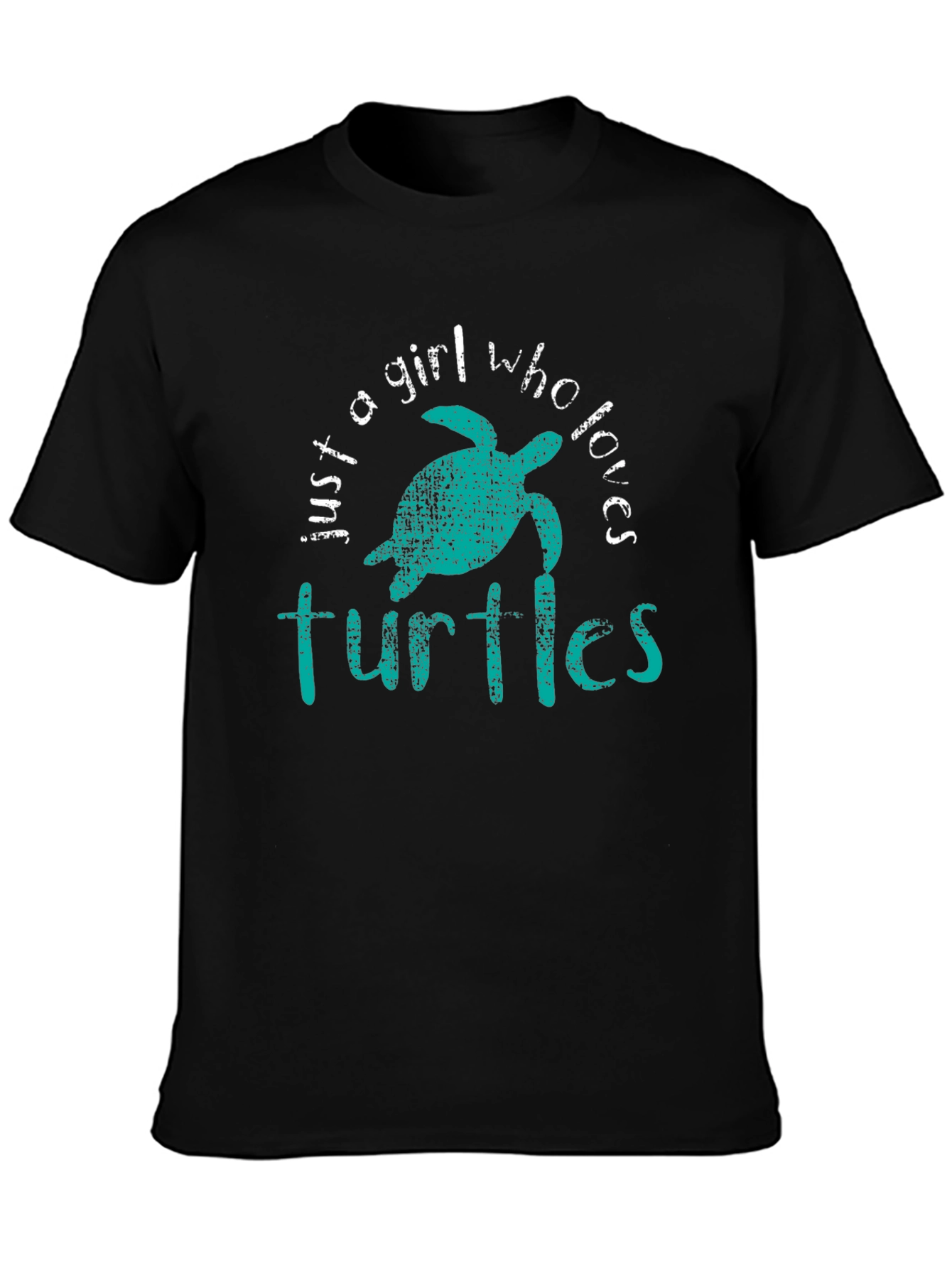 Just A Girl Who Loves Turtles Graphic Tee