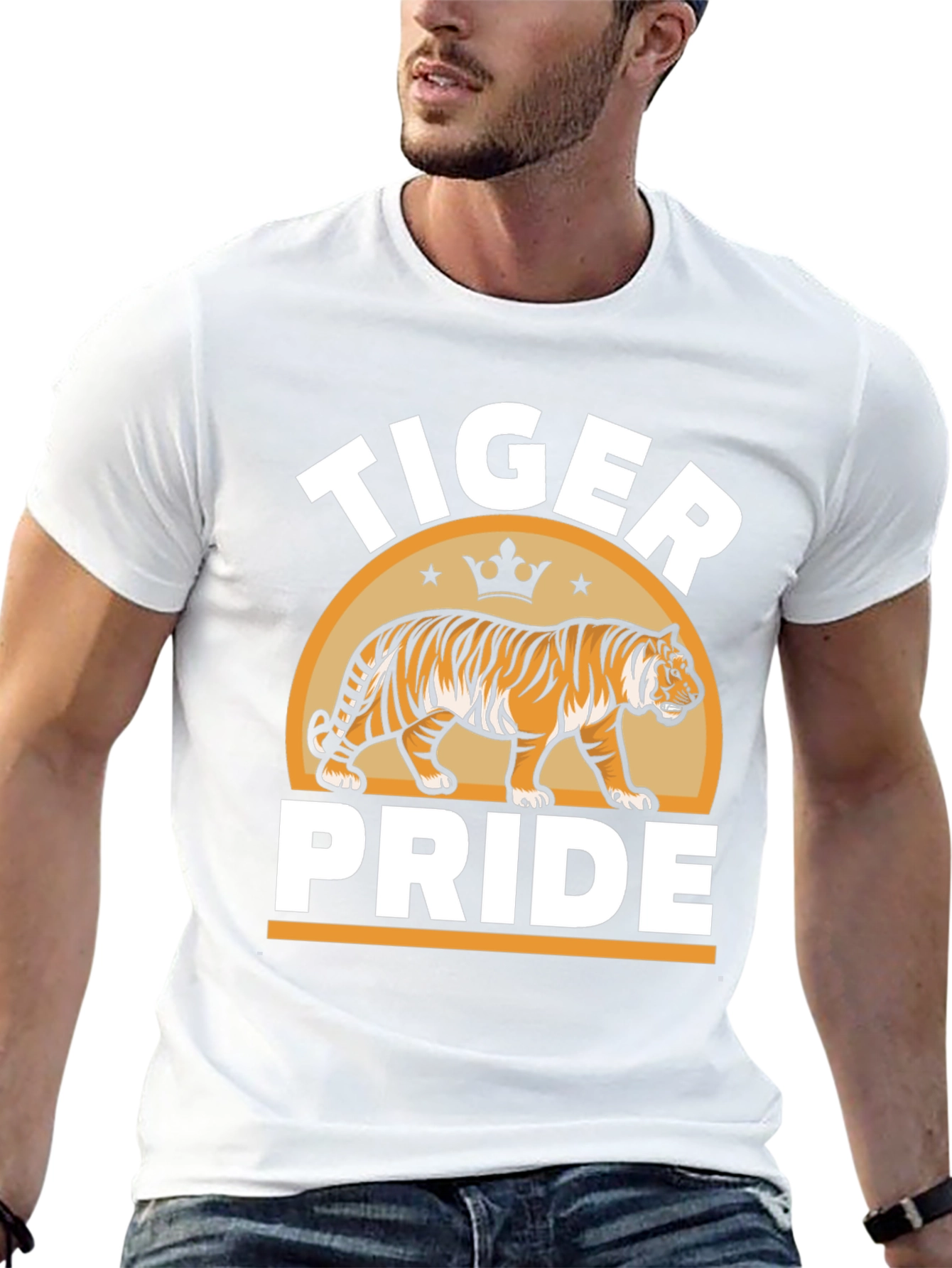 Tiger Pride Graphic Tee - Animal Lover Shirt