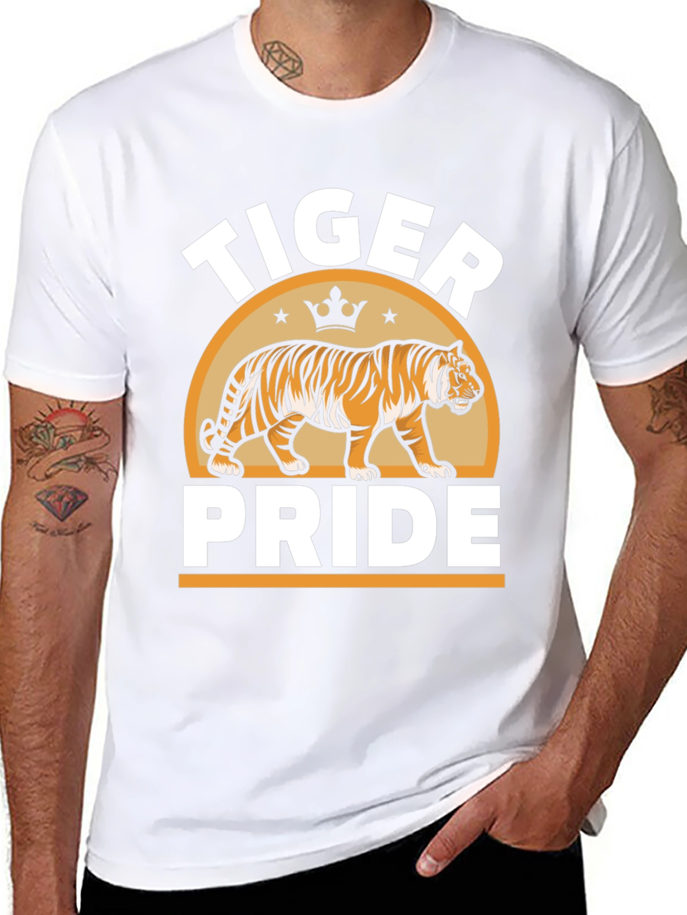 Tiger Pride Graphic Tee - Animal Lover Shirt