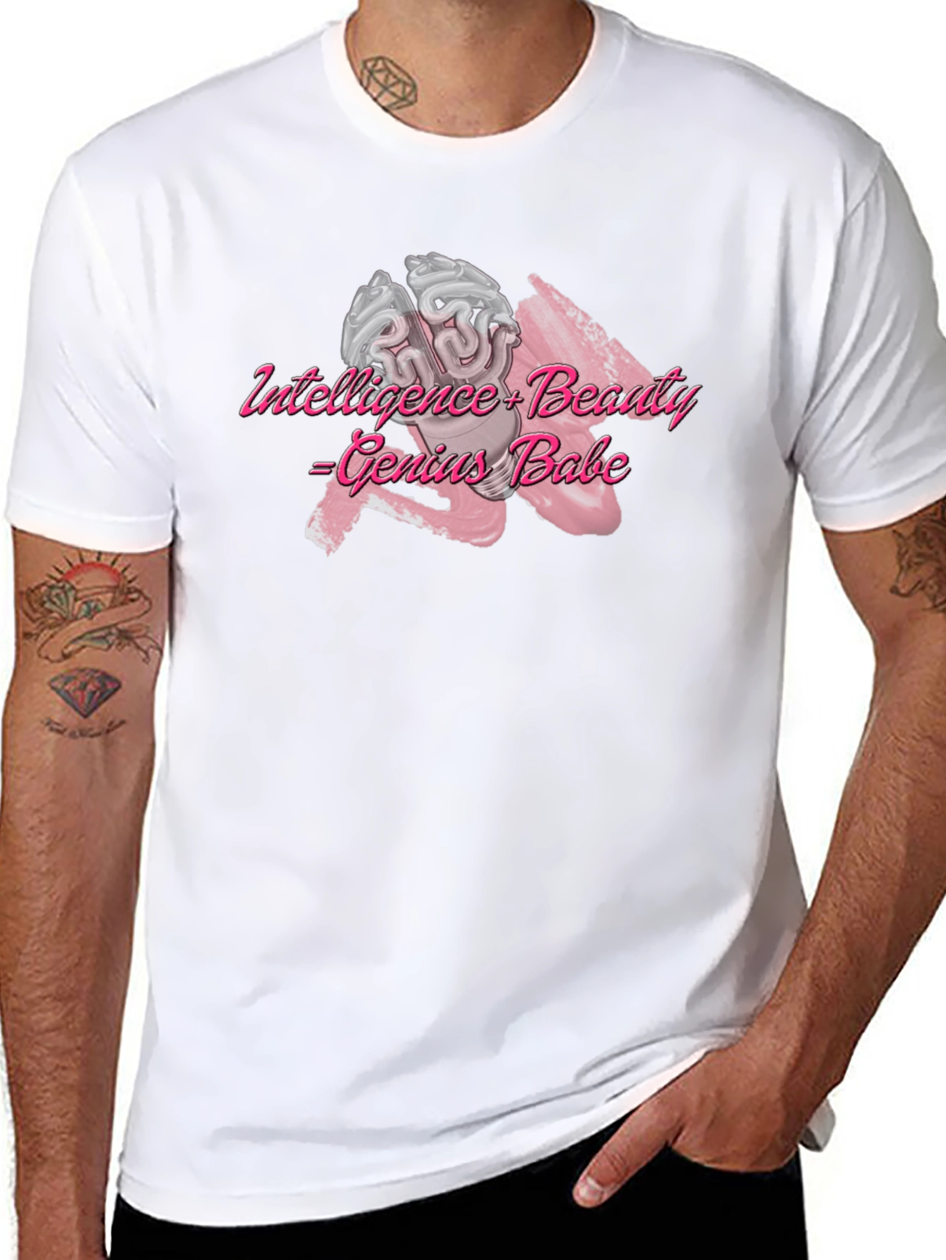 Intelligence + Beauty Graphic Tee