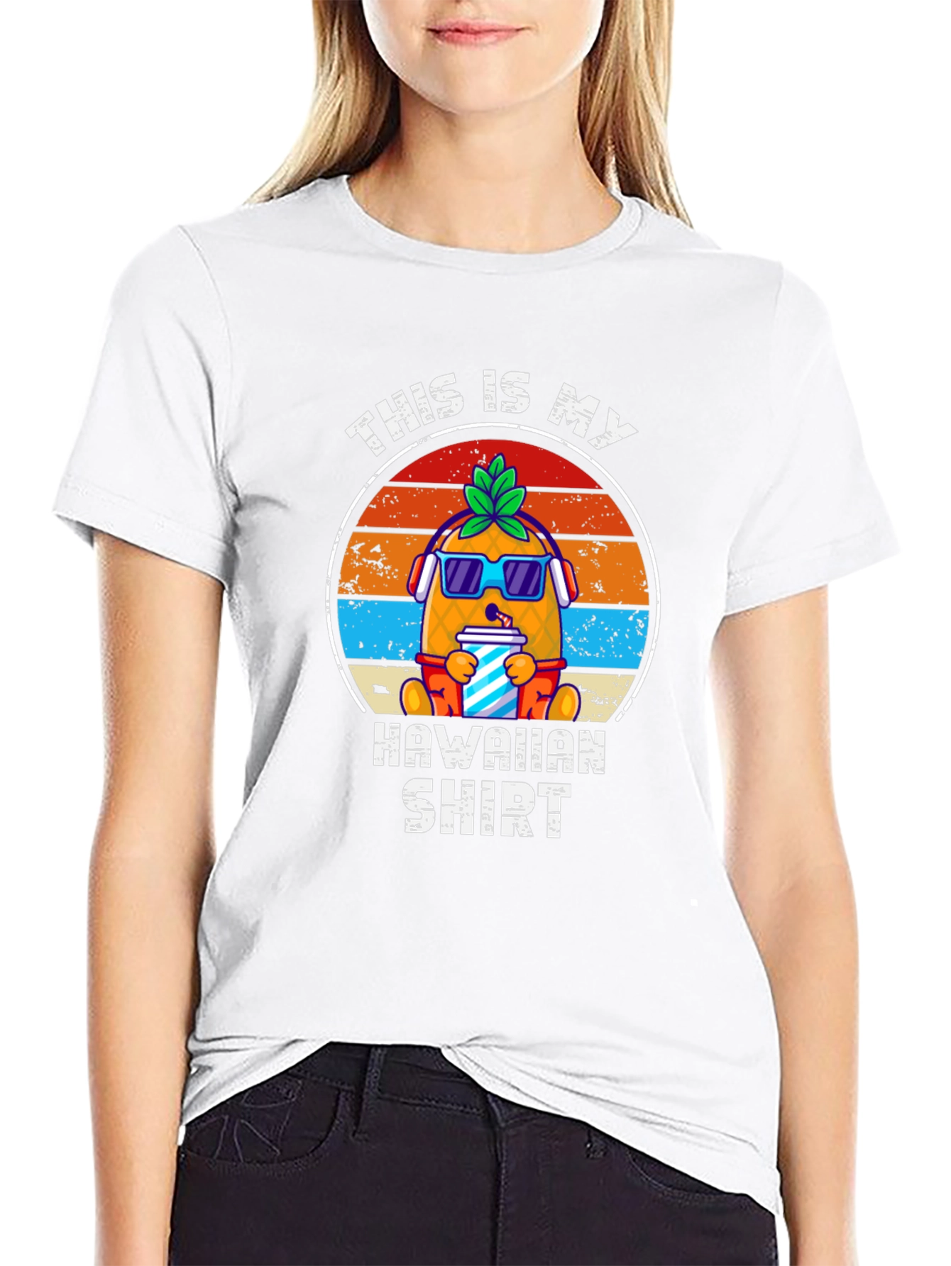Cool Pineapple Hawaiian Shirt Tee