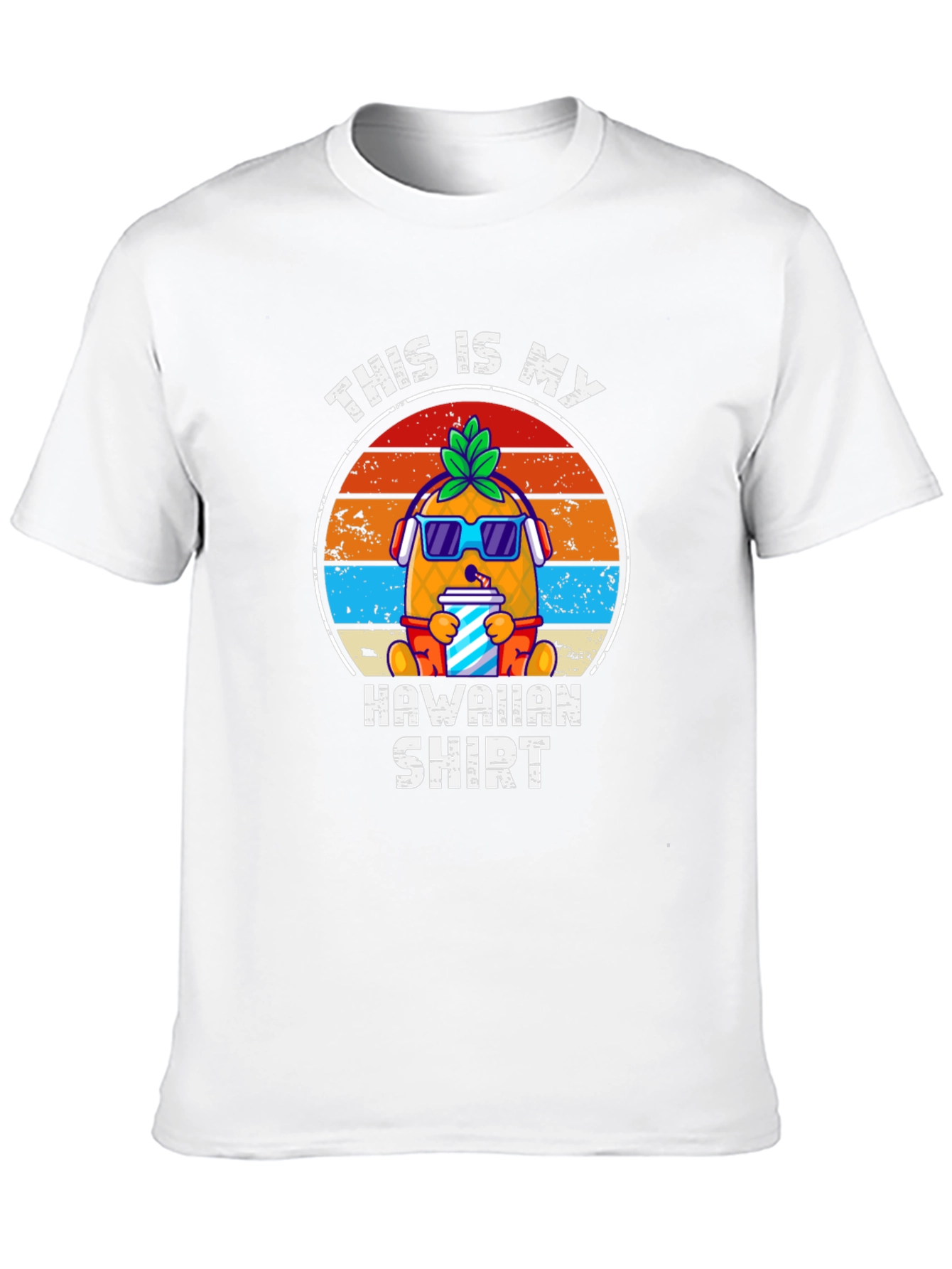 Cool Pineapple Hawaiian Shirt Tee