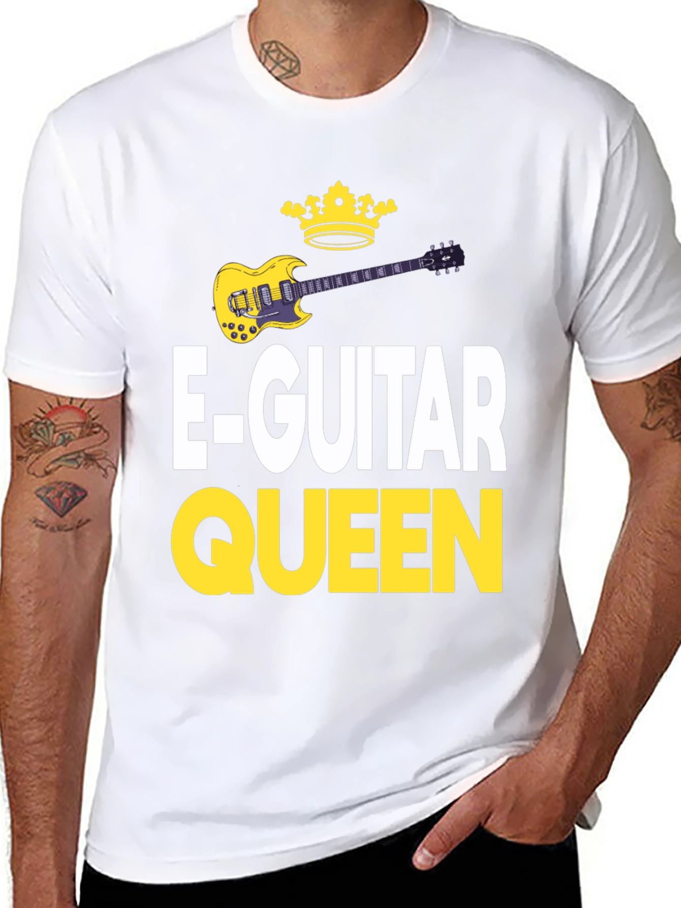 E-Guitar Queen Graphic Tee