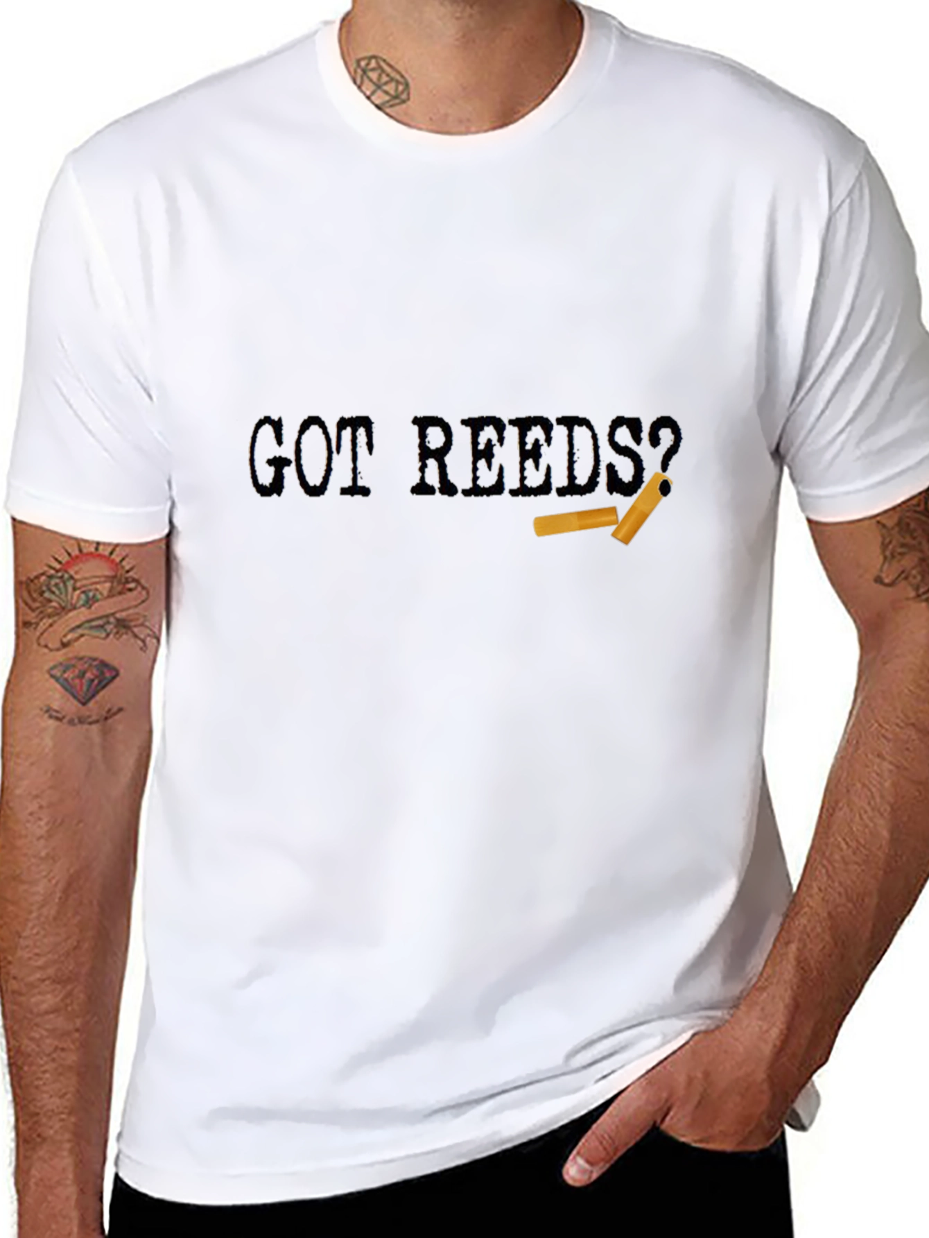 Got Reeds? Musician T-Shirt - Black