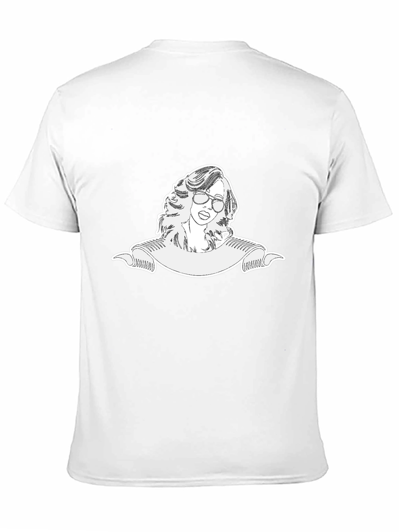 Retro Style Graphic Tee - Cool Woman Design