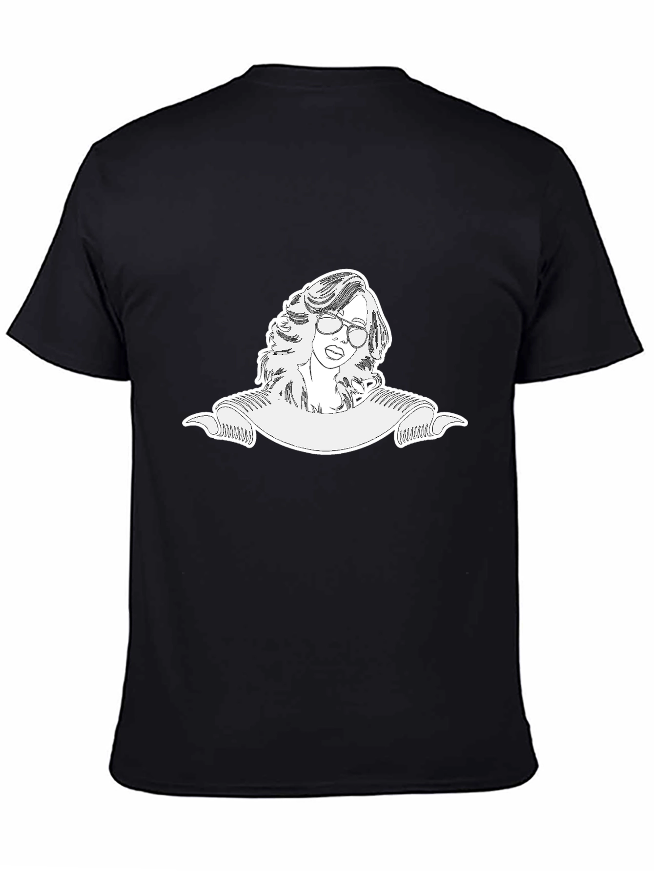 Retro Style Graphic Tee - Cool Woman Design