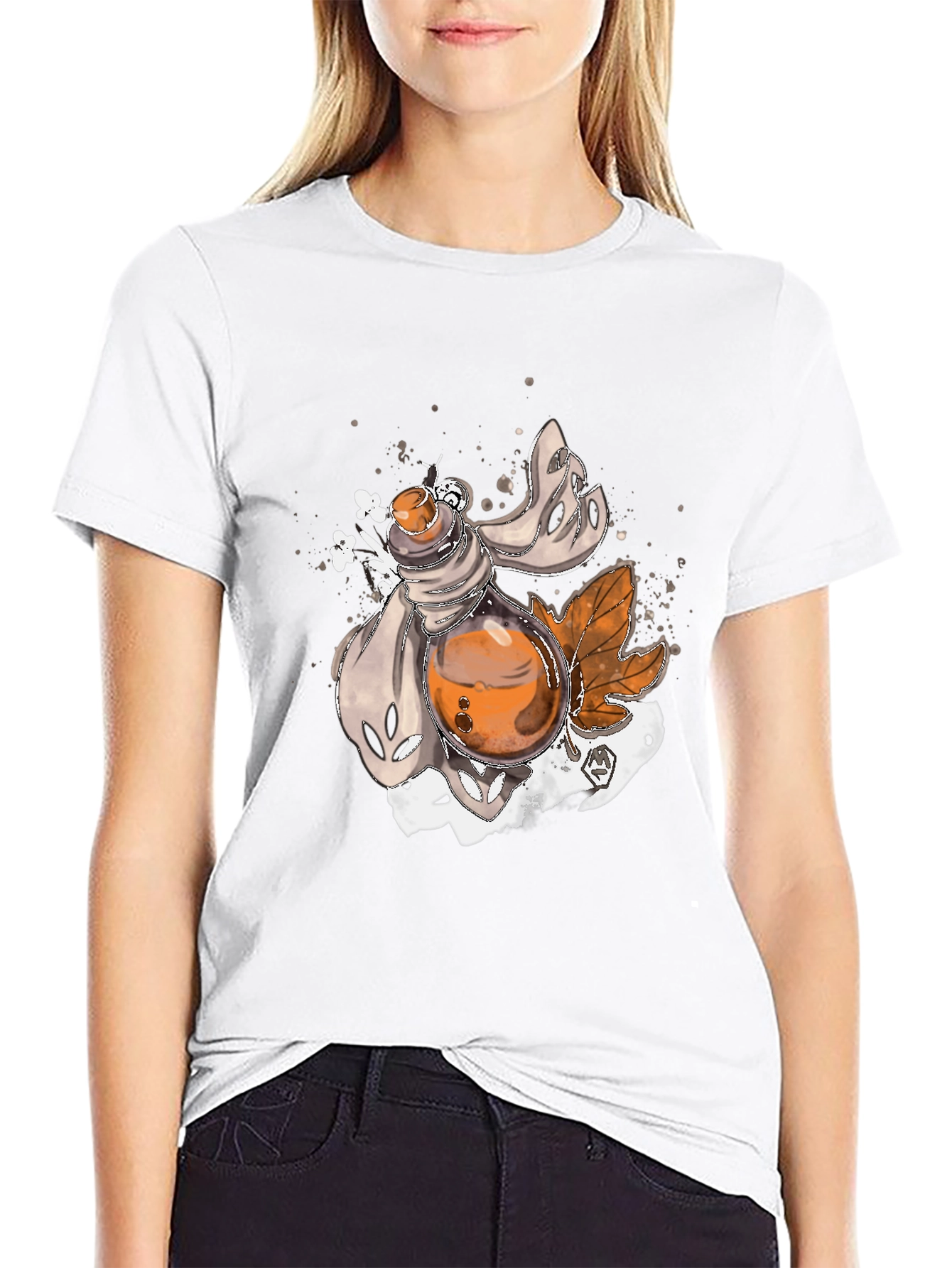Spooky Potion Graphic Tee - Halloween Style