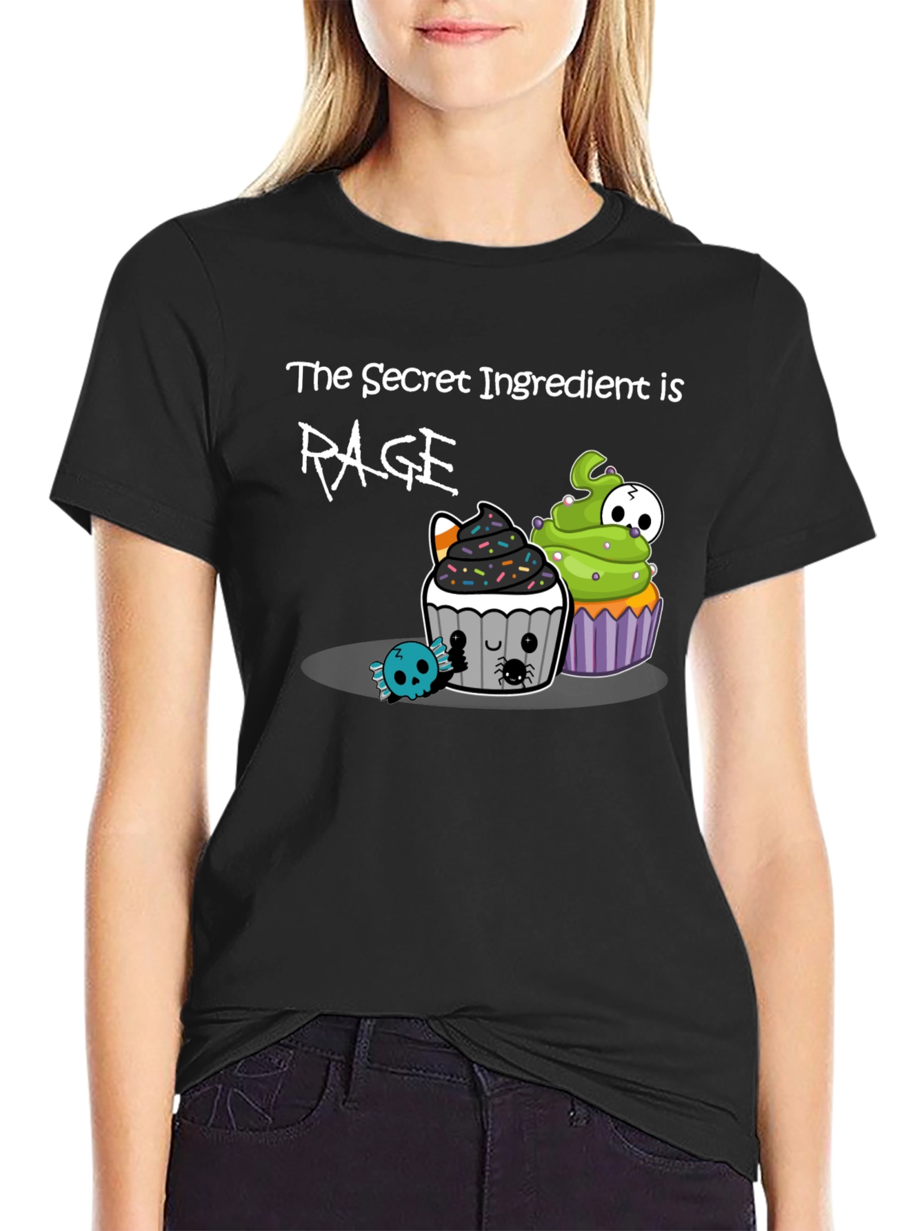 Rage Ingredient Halloween Cupcake T-Shirt
