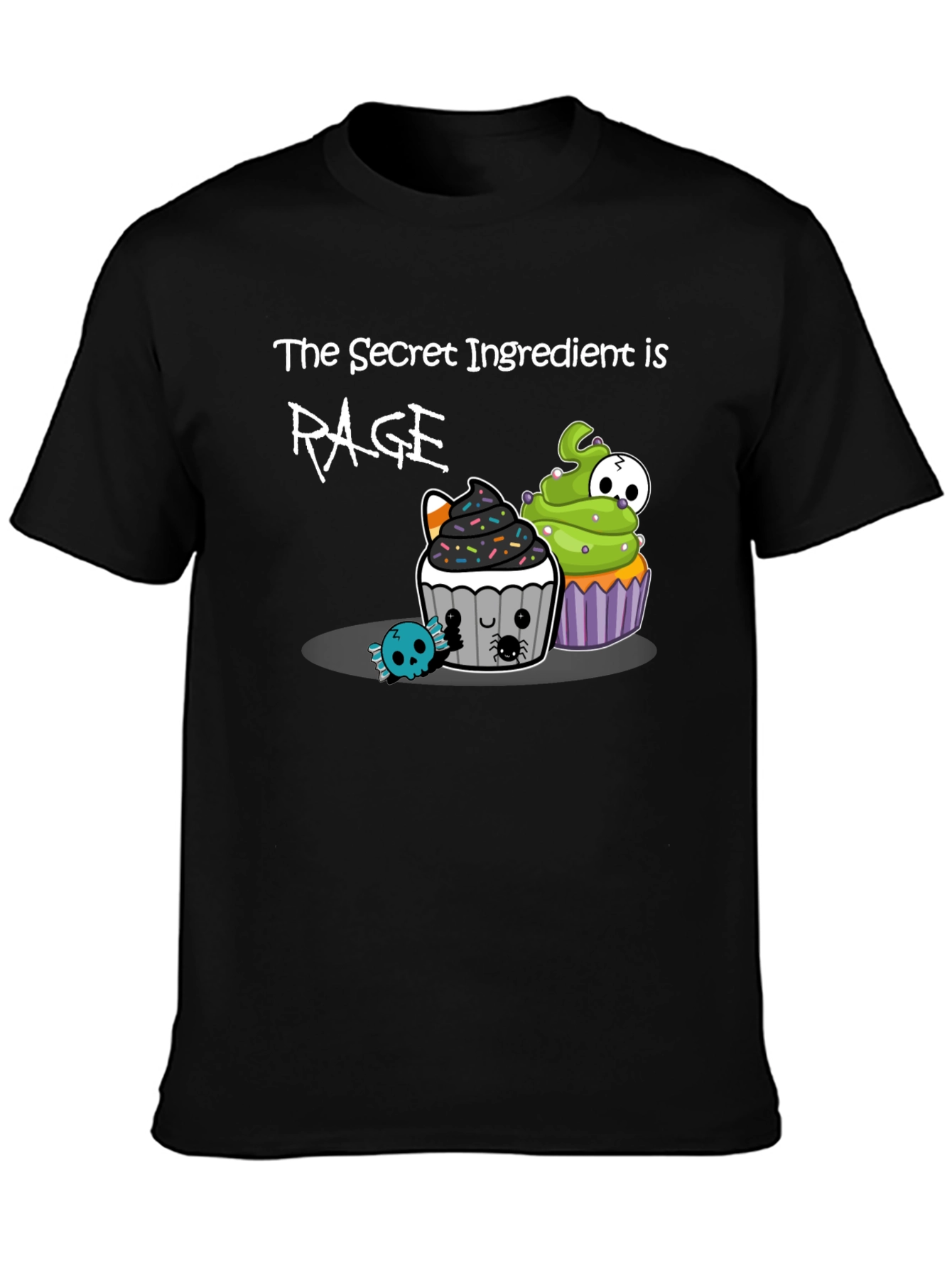 Rage Ingredient Halloween Cupcake T-Shirt