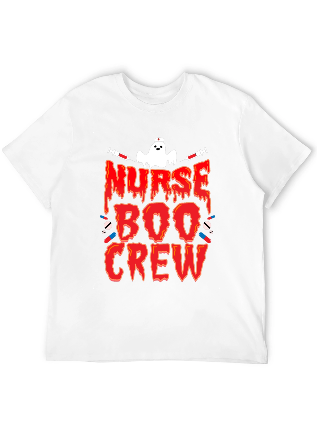 Nurse Boo Crew Halloween T-Shirt