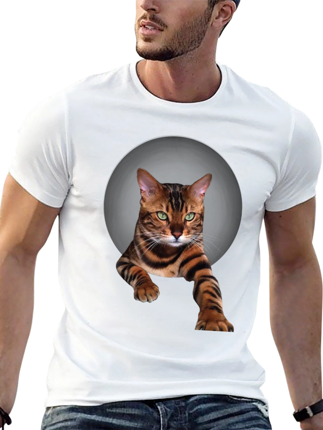 Bengal Cat T-Shirt - Cool Cat Graphic Tee