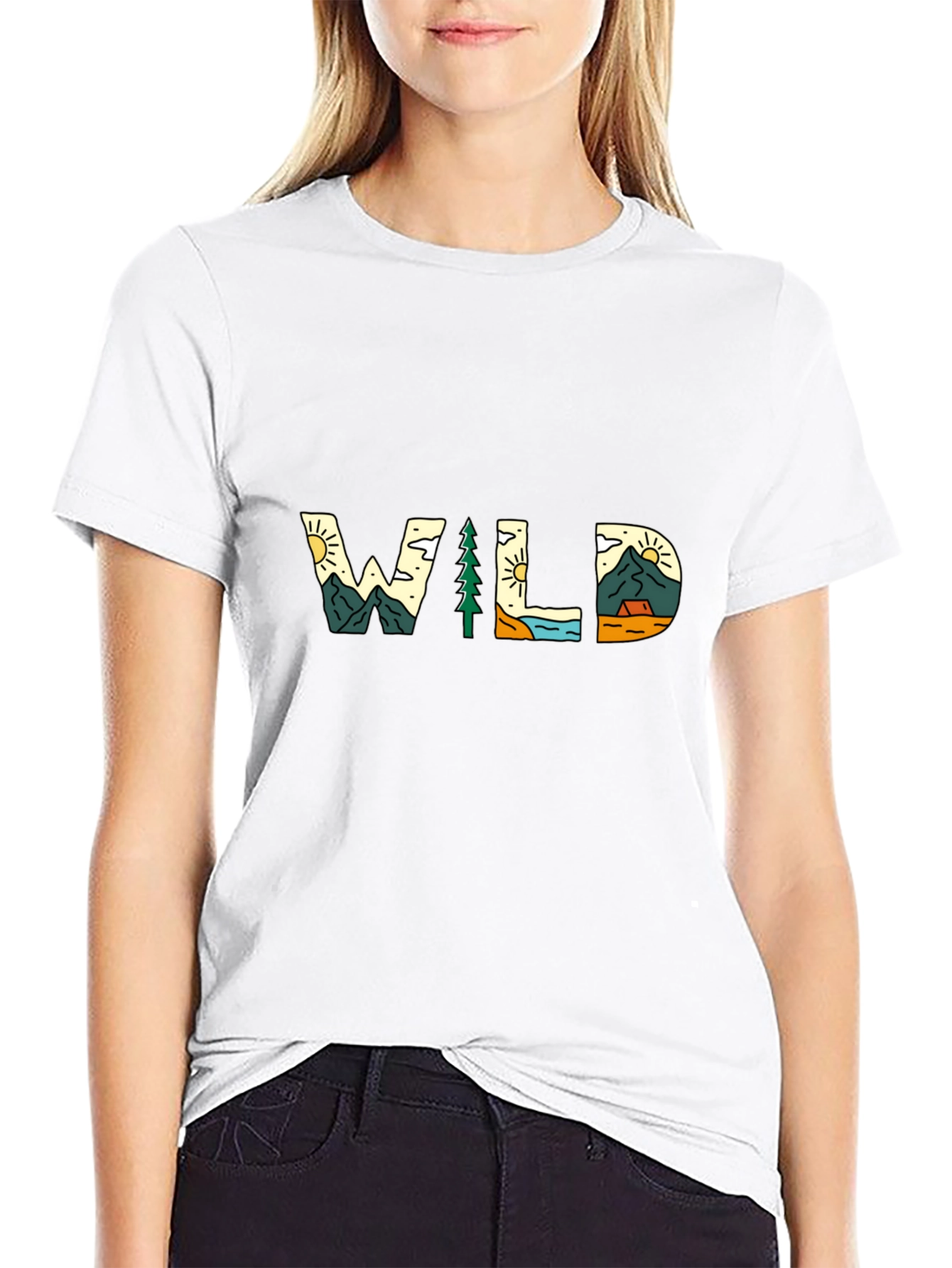 Wild Graphic Tee - Nature Adventure T-Shirt
