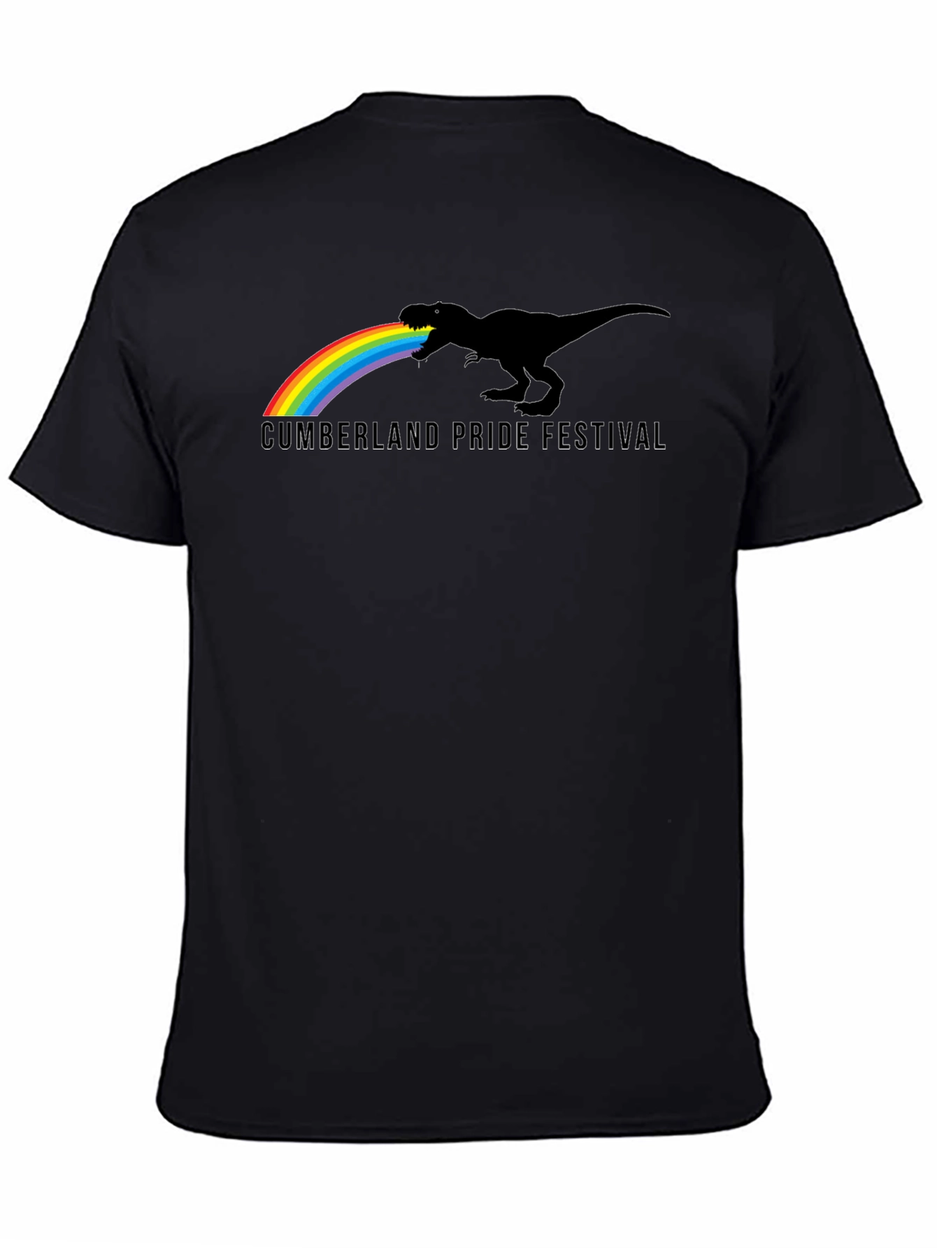 Pride Festival T-Rex Rainbow T-Shirt