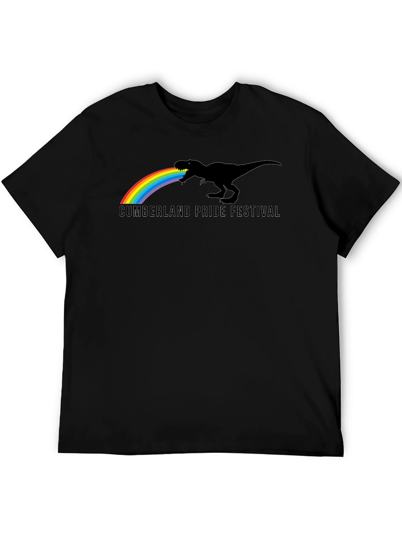 Pride Festival T-Rex Rainbow T-Shirt