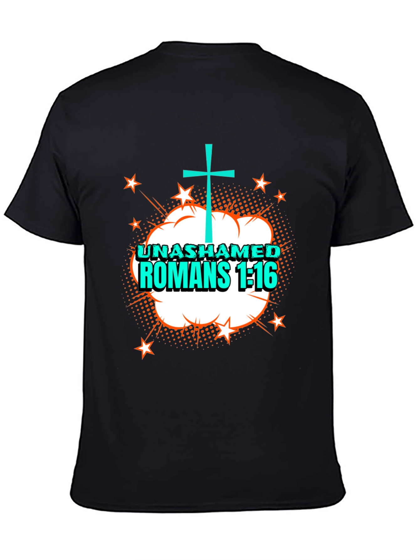 Unashamed Romans 1:16 Christian T-Shirt