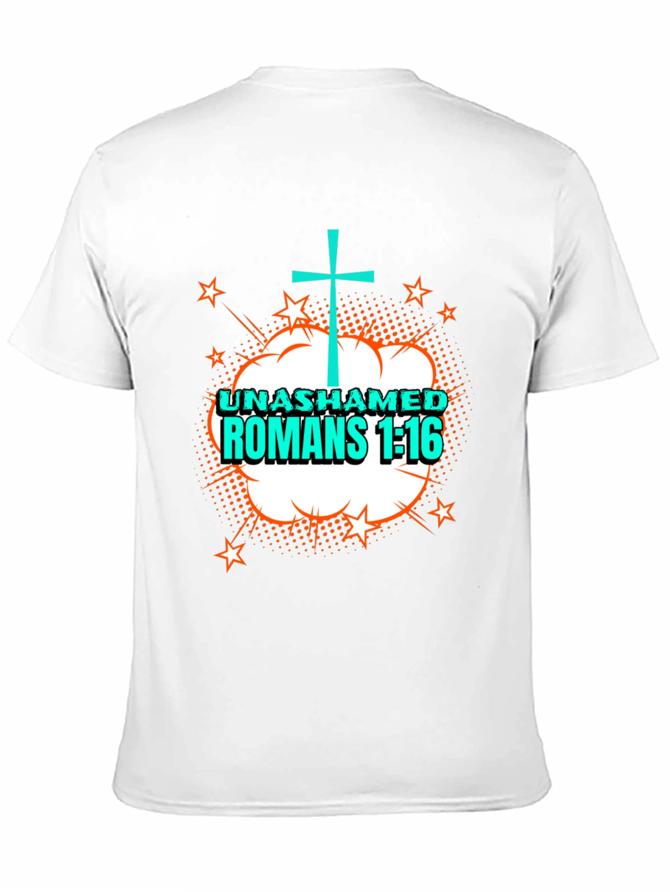 Unashamed Romans 1:16 Christian T-Shirt