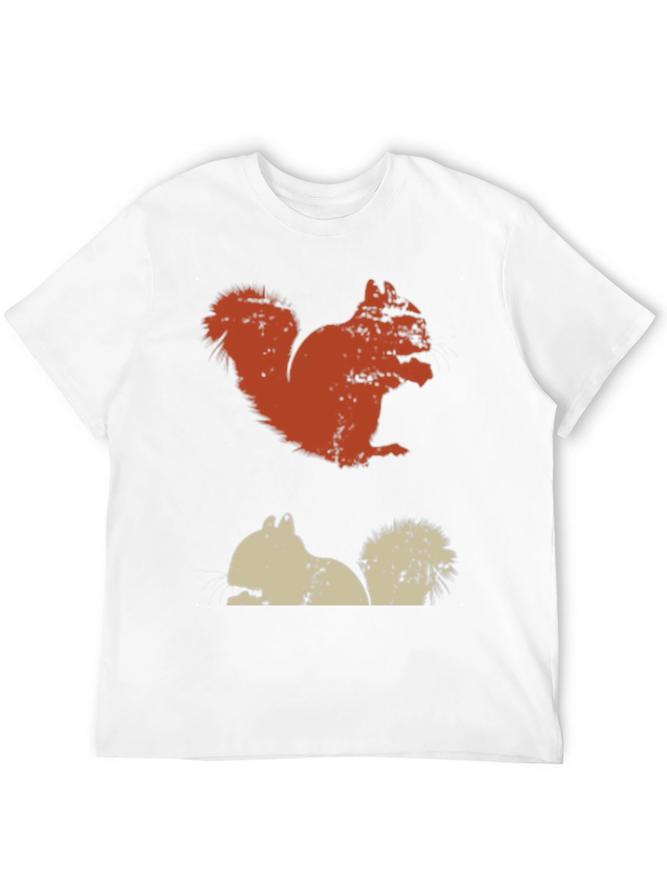 Squirrel Graphic Tee - Casual Style