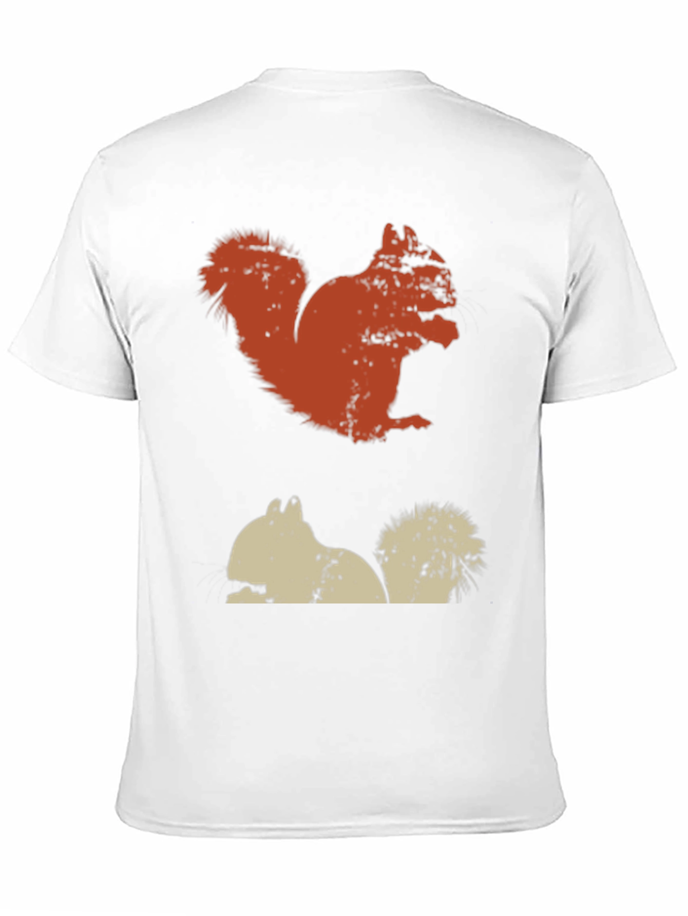 Squirrel Graphic Tee - Casual Style