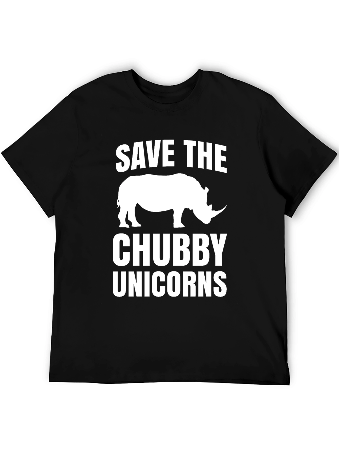 Save the Chubby Unicorns Rhino T-Shirt