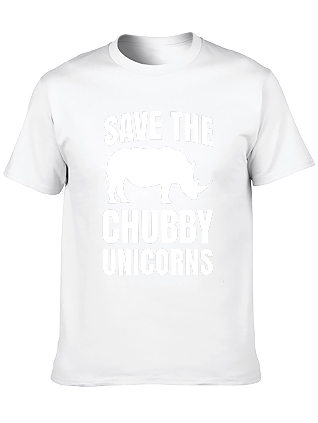 Save the Chubby Unicorns Rhino T-Shirt